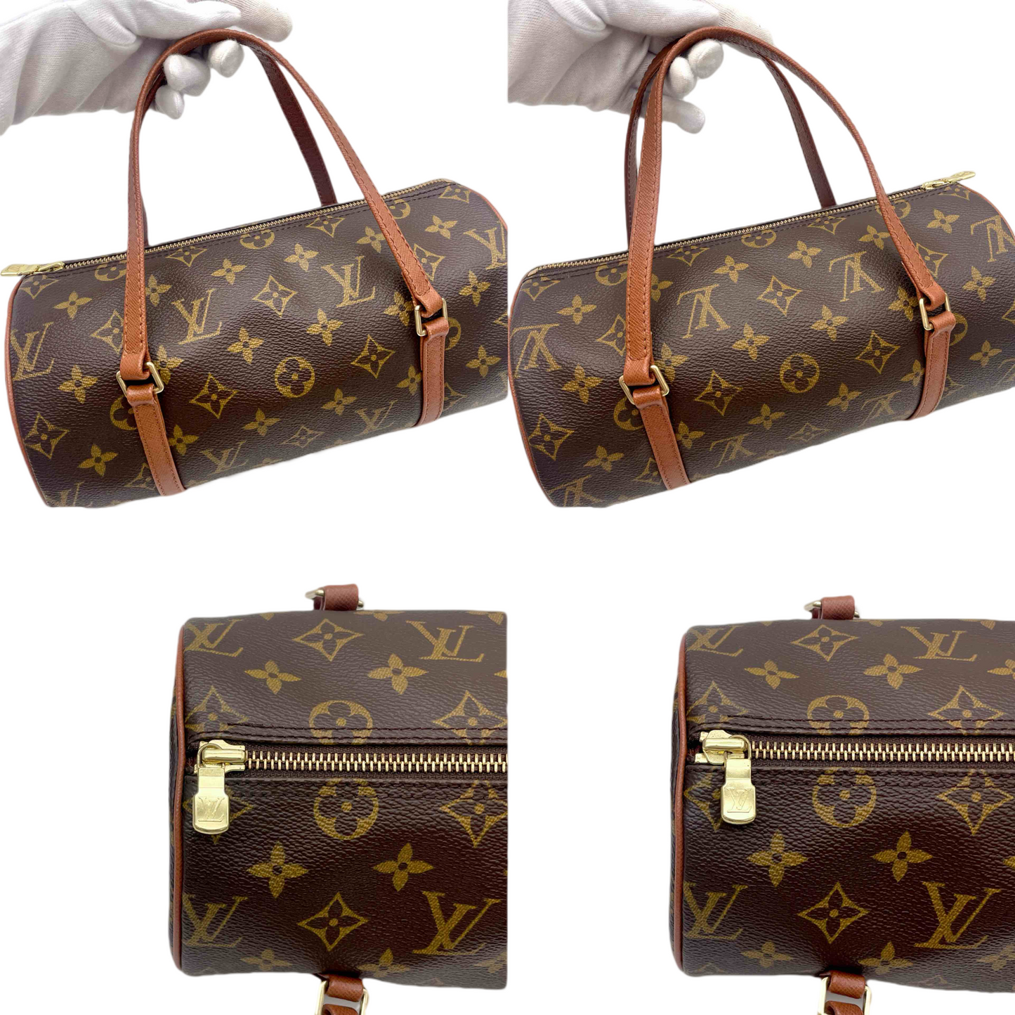 Afar 复古 二手 LOUIS VUITTON Damier Marais N42240/带袋