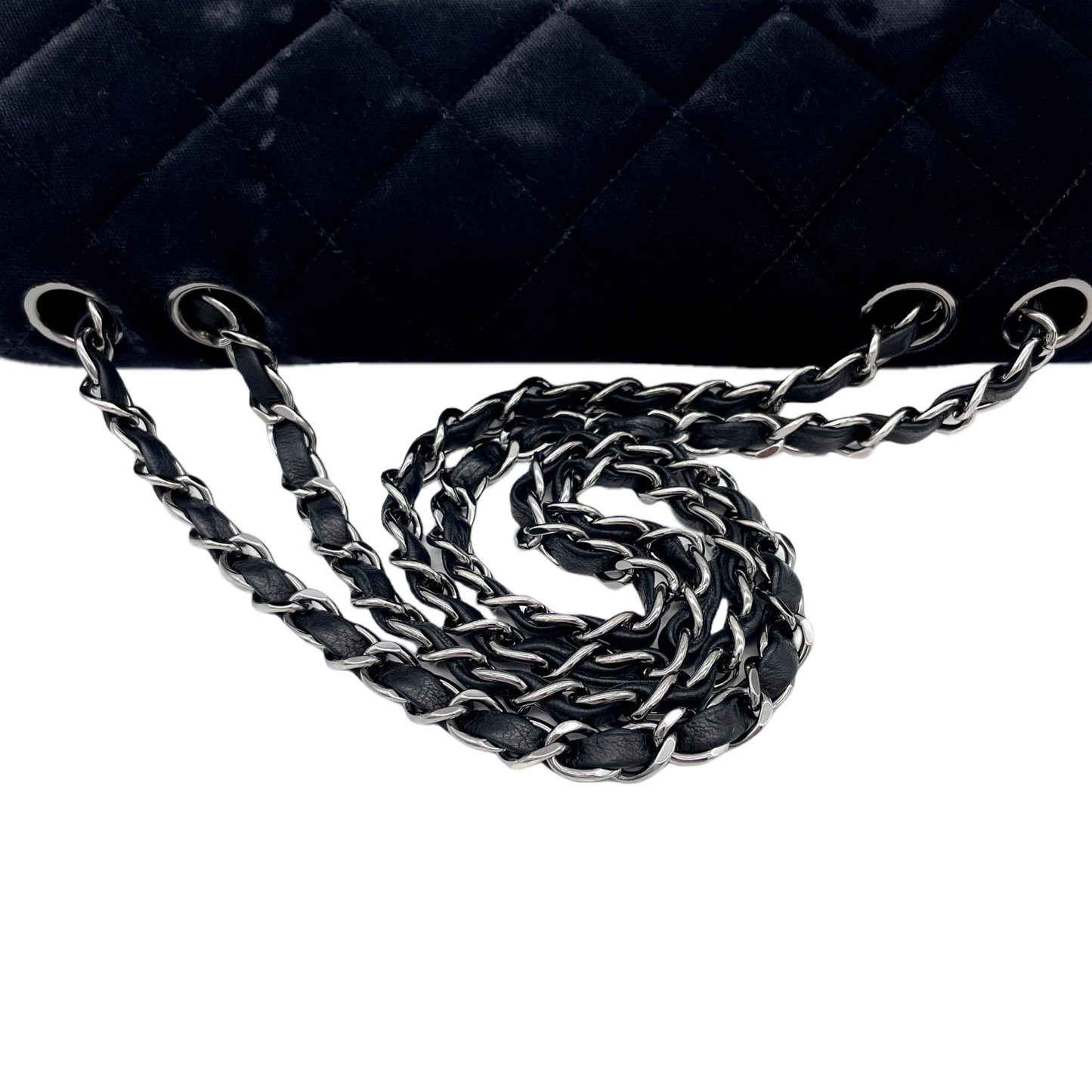 RARE☆☆☆CHANEL Matelasse Coco Mark Single Flap Chain Shoulder Bag