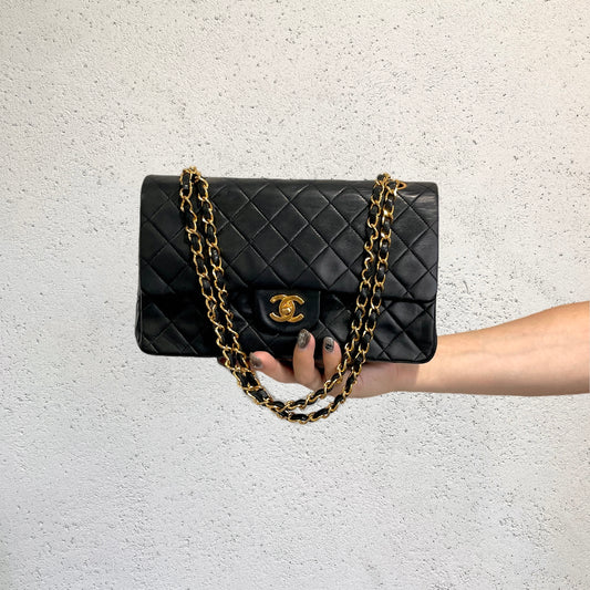 CHANEL ﾏﾄﾗｯｾ ﾗﾑｽｷﾝﾚｻﾞｰ ｸﾗｼｯｸﾌﾗｯﾌﾟ ﾁｪｰﾝｼｮﾙﾀﾞｰﾊﾞｯｸﾞ