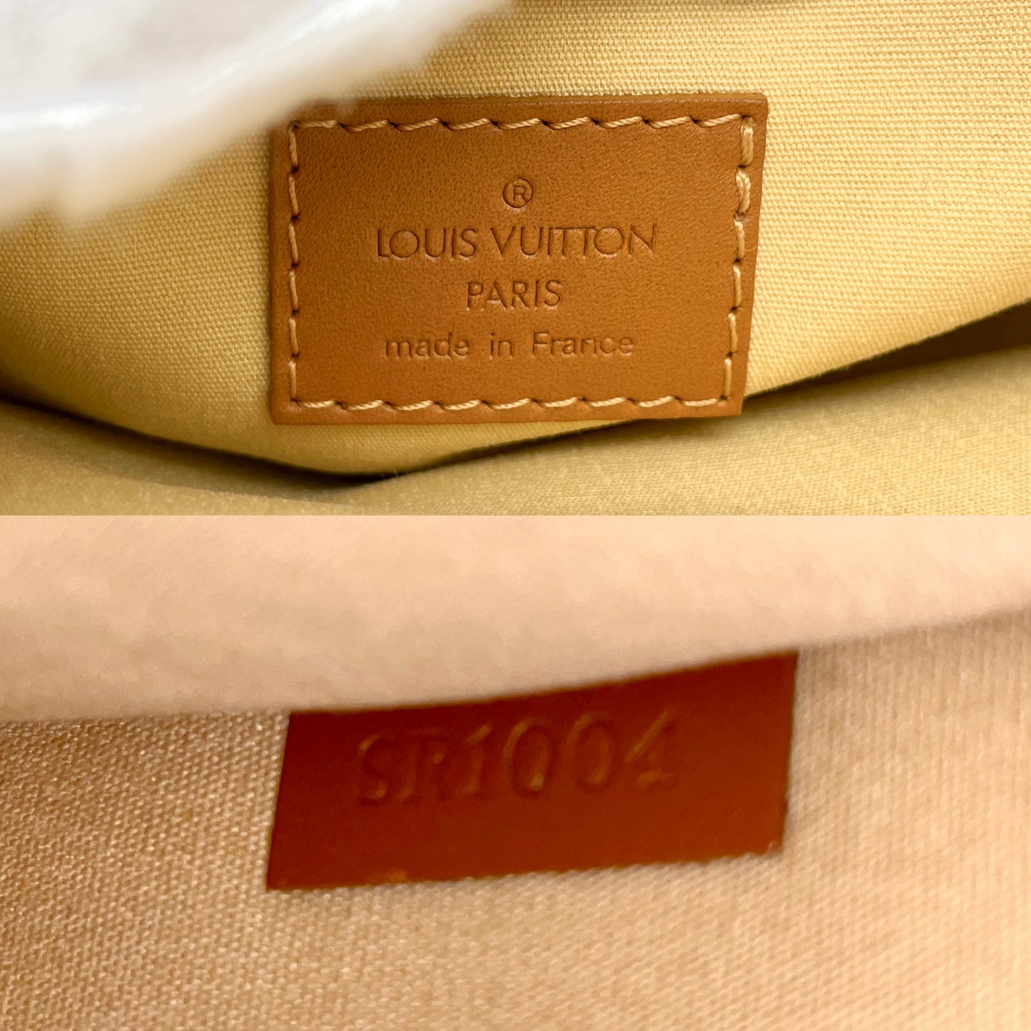 AUTH Pre-owned LOUIS VUITTON ﾓﾉｸﾞﾗﾑ・ﾐﾆﾗﾝ ﾙｼｰﾕPM ﾍﾞｰｼﾞｭ