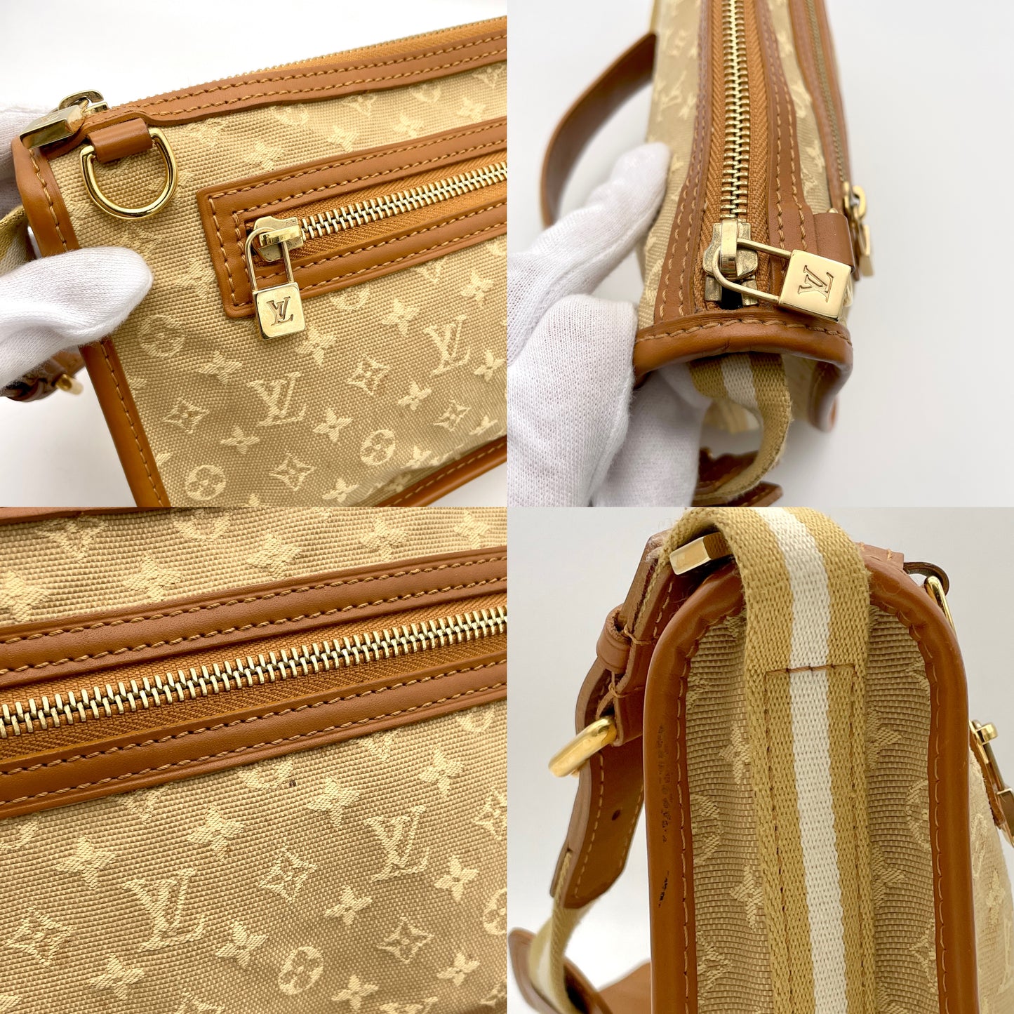 稀有☆☆LOUIS VUITTON Monogram Mini Run Catrine Mini M92333