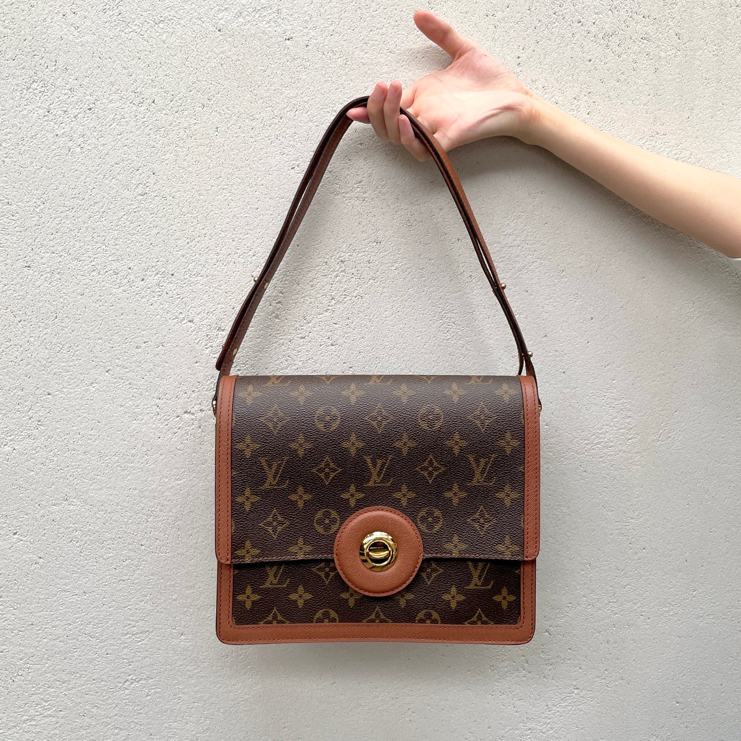 LOUIS VUITTON Monogram Raspail shoulder bag