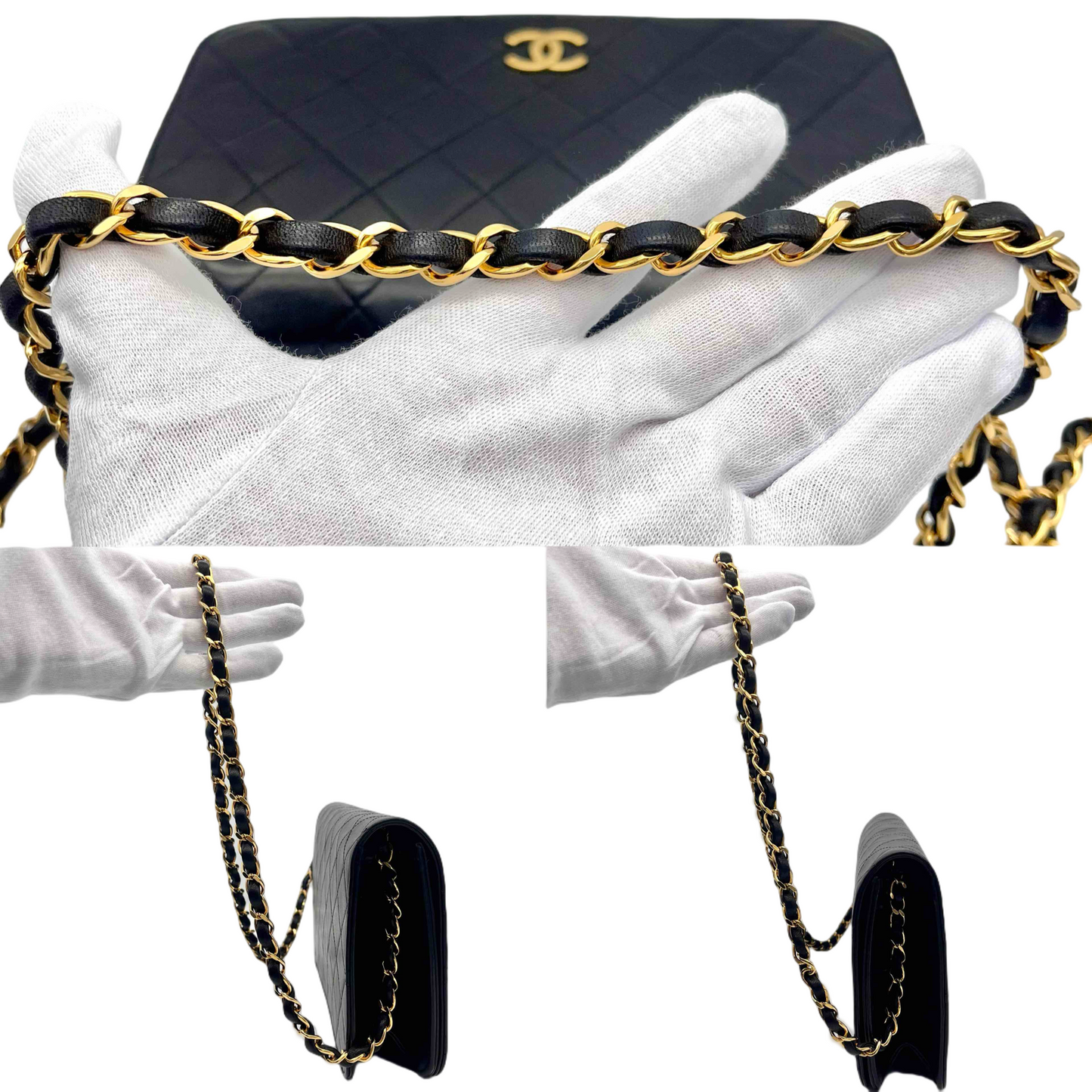 Afar Vintage Pre-owned CHANEL matelasse chain shoulder bag