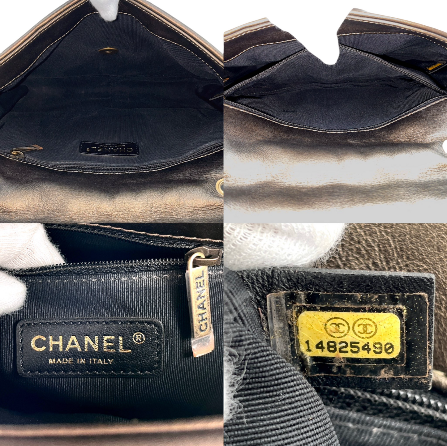 RARE☆☆☆CHANEL ﾜｲﾙﾄﾞｽﾃｯﾁ ﾏﾄﾗｯｾ ｺｺﾏｰｸ Wﾁｪｰﾝ ﾌﾗｯﾌﾟﾊﾞｯｸﾞ ｺﾞｰﾙﾄﾞ