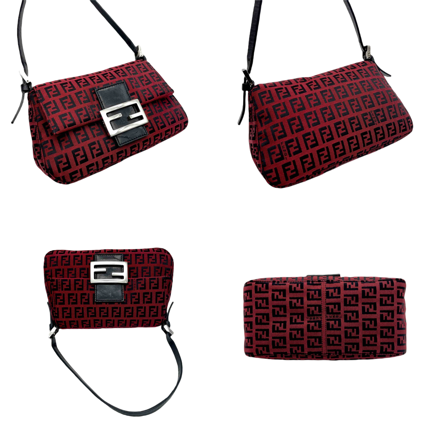 FENDI ｽﾞｯｷｰﾉ ﾐﾆﾏﾝﾏﾊﾞｹｯﾄ ｼｮﾙﾀﾞｰﾊﾞｯｸﾞ