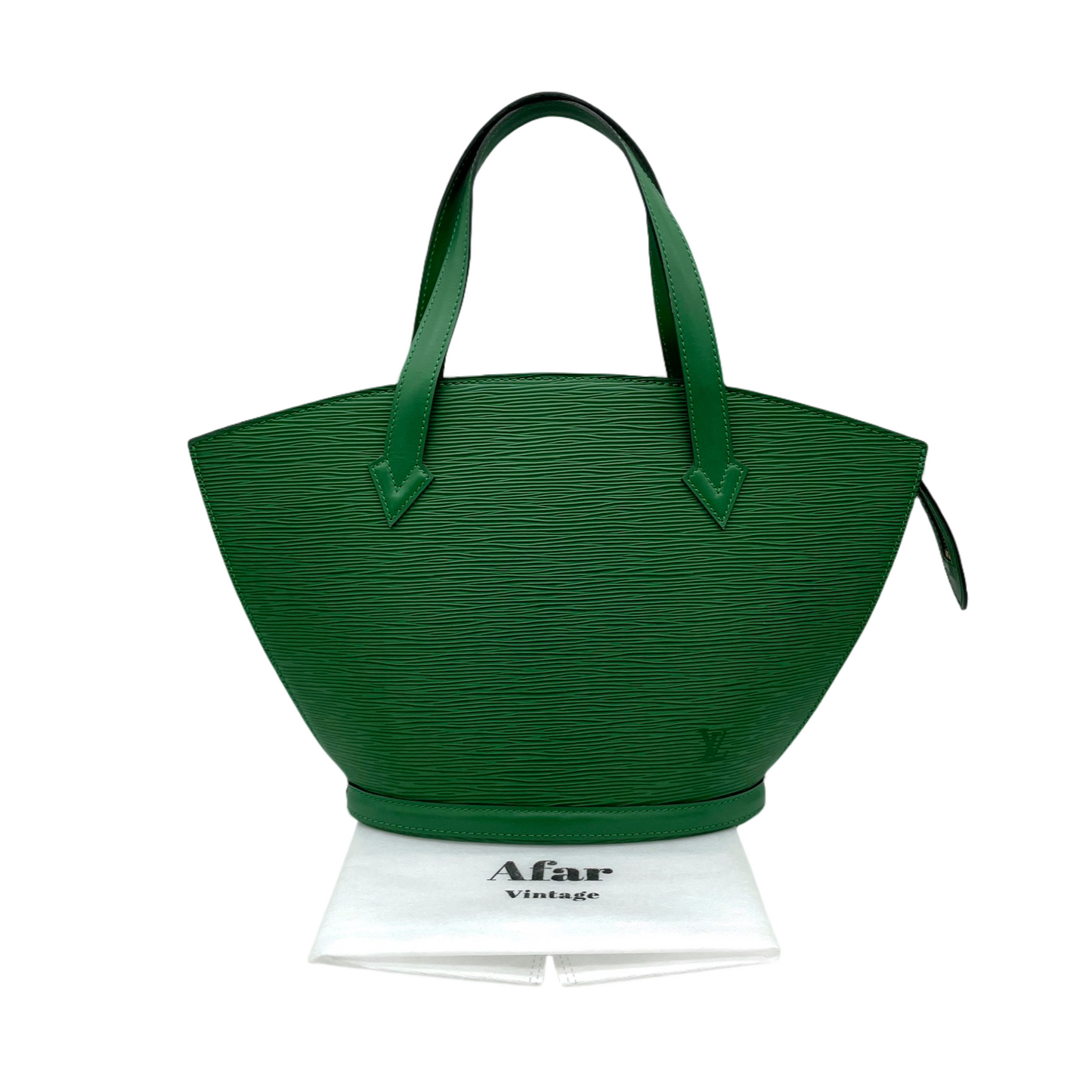 LOUIS VUITTON 1994 Preloved Epi Leather Saint -Jacques M52274 Hand Bag Green