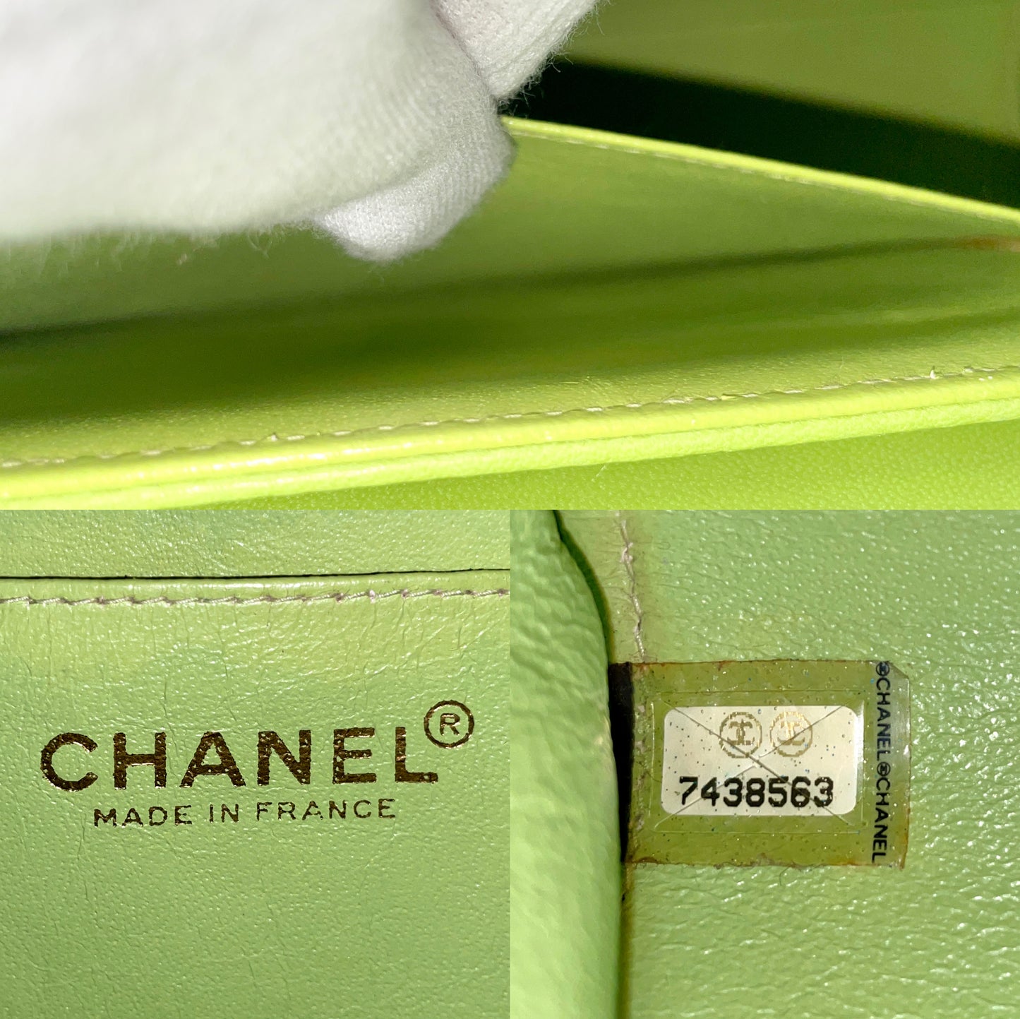 RARE☆☆☆CHANEL ﾁｮｺﾊﾞｰ 2.55 ﾁｪｰﾝｼｮﾙﾀﾞｰﾊﾞｯｸﾞ 7番