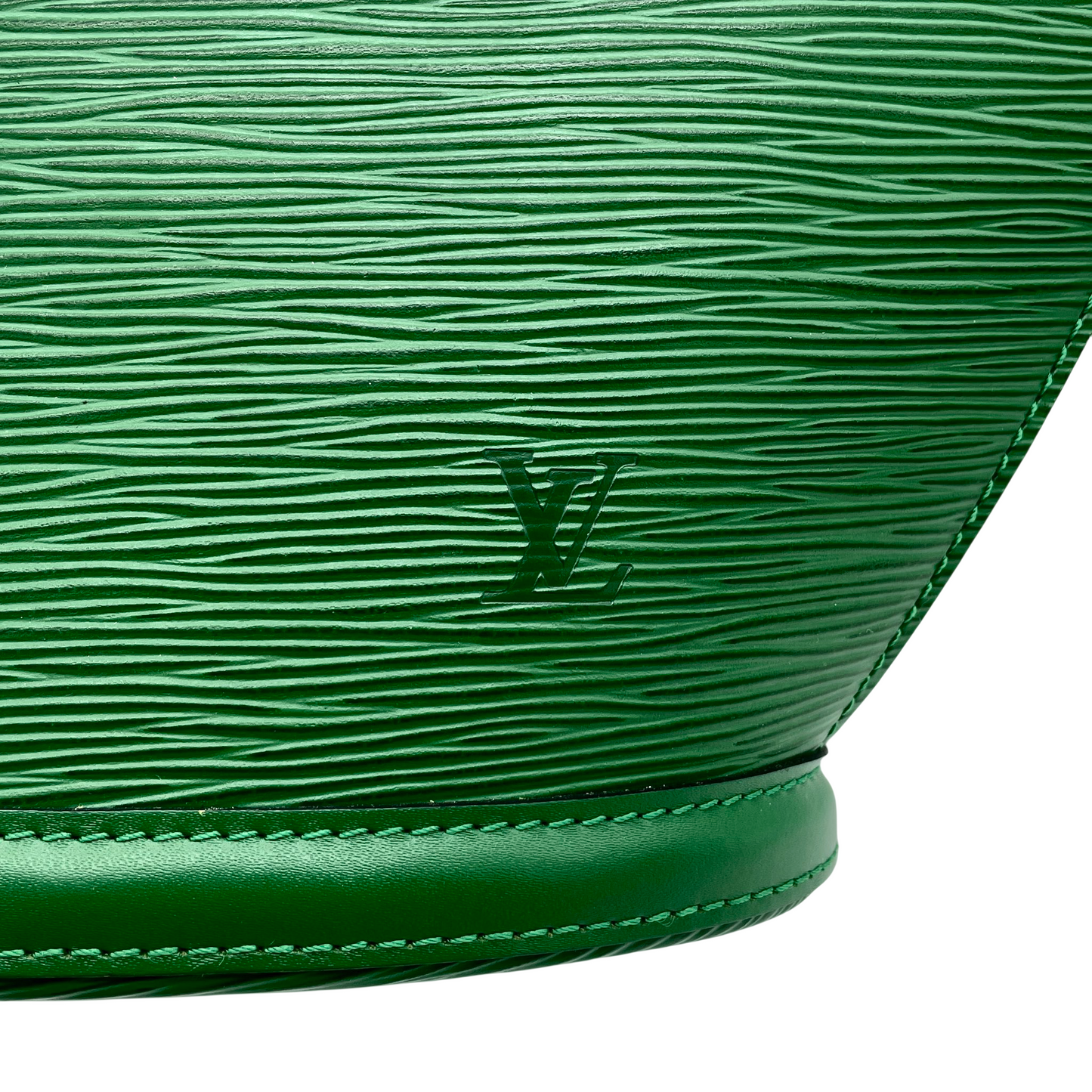 LOUIS VUITTON 1994 Preloved Epi Leather Saint -Jacques M52274 Hand Bag Green