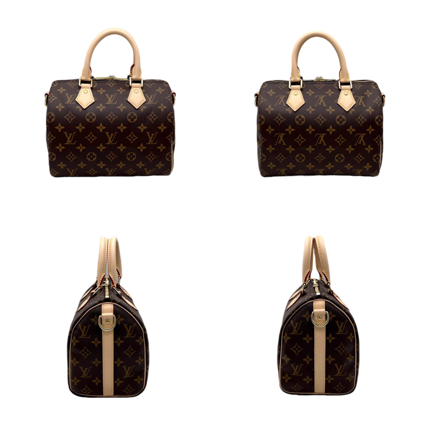 LOUIS VUITTON Monogram Speedy Handley 25