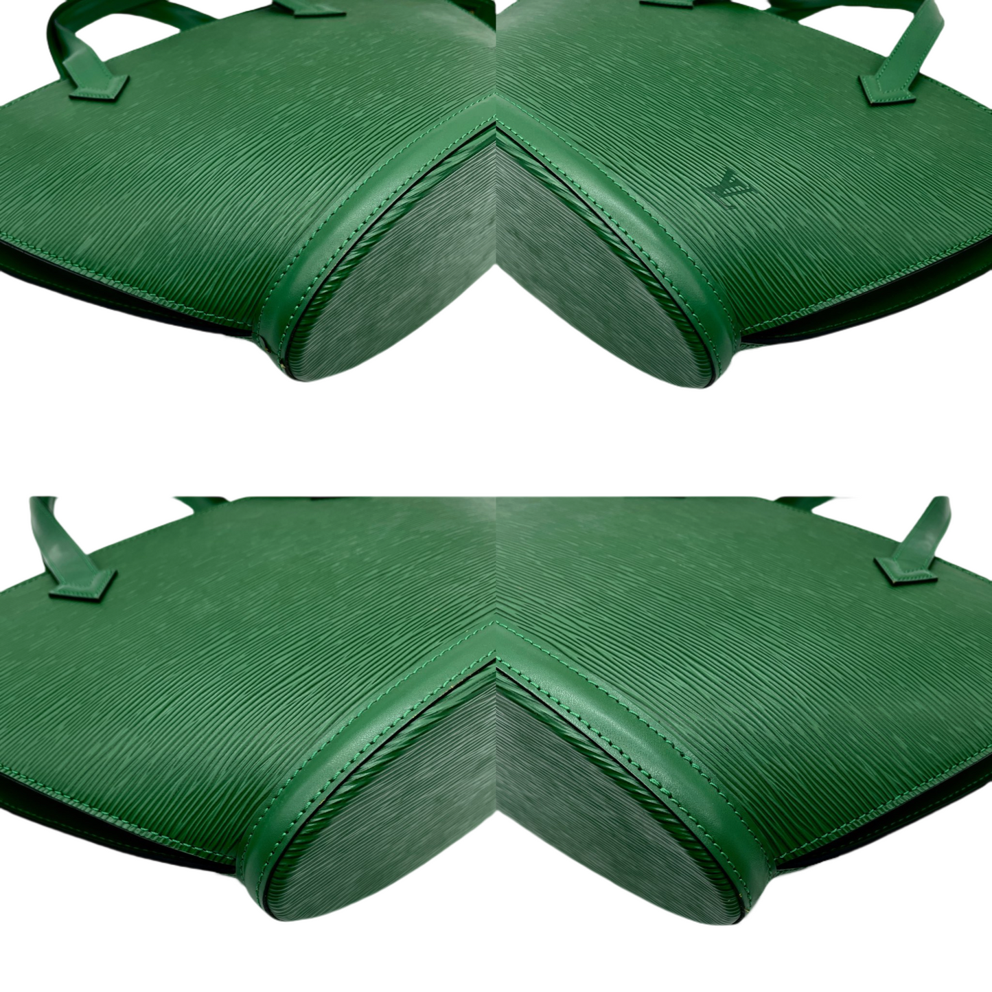 LOUIS VUITTON 1994 Preloved Epi Leather Saint -Jacques M52274 Hand Bag Green