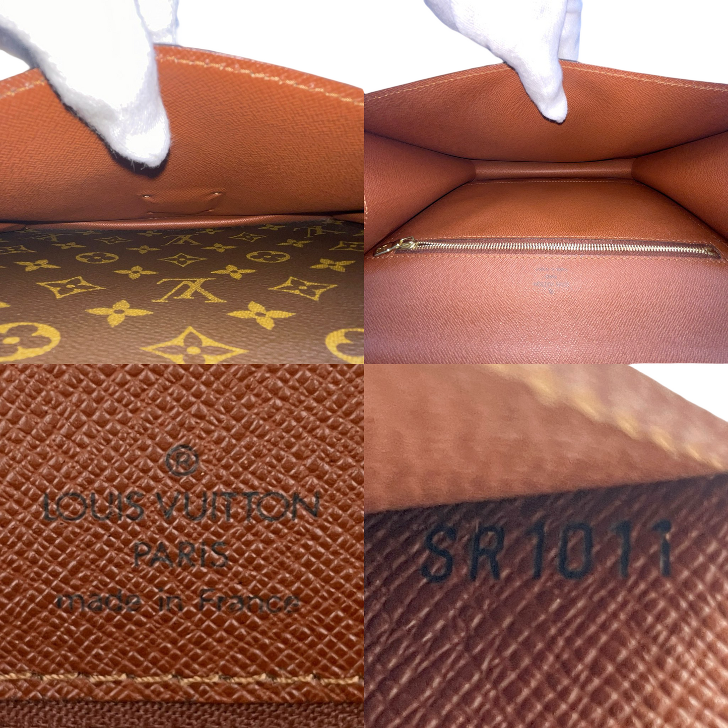 LOUIS VUITTON Monogram Monseau 2Way Handbag M51187