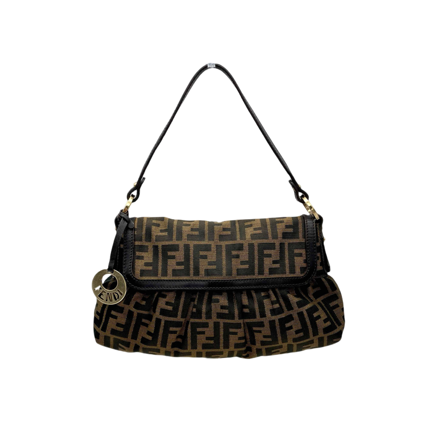 FENDI Zucca Pattern Chef Shoulder Bag