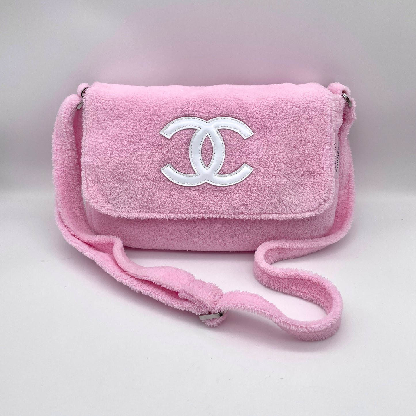 RARE☆☆☆CHANEL ﾉﾍﾞﾙﾃｨ ｺｺﾏｰｸ ｼｮﾙﾀﾞｰﾊﾞｯｸﾞﾊﾟｲﾙ ﾋﾟﾝｸ×ﾎﾜｲﾄ