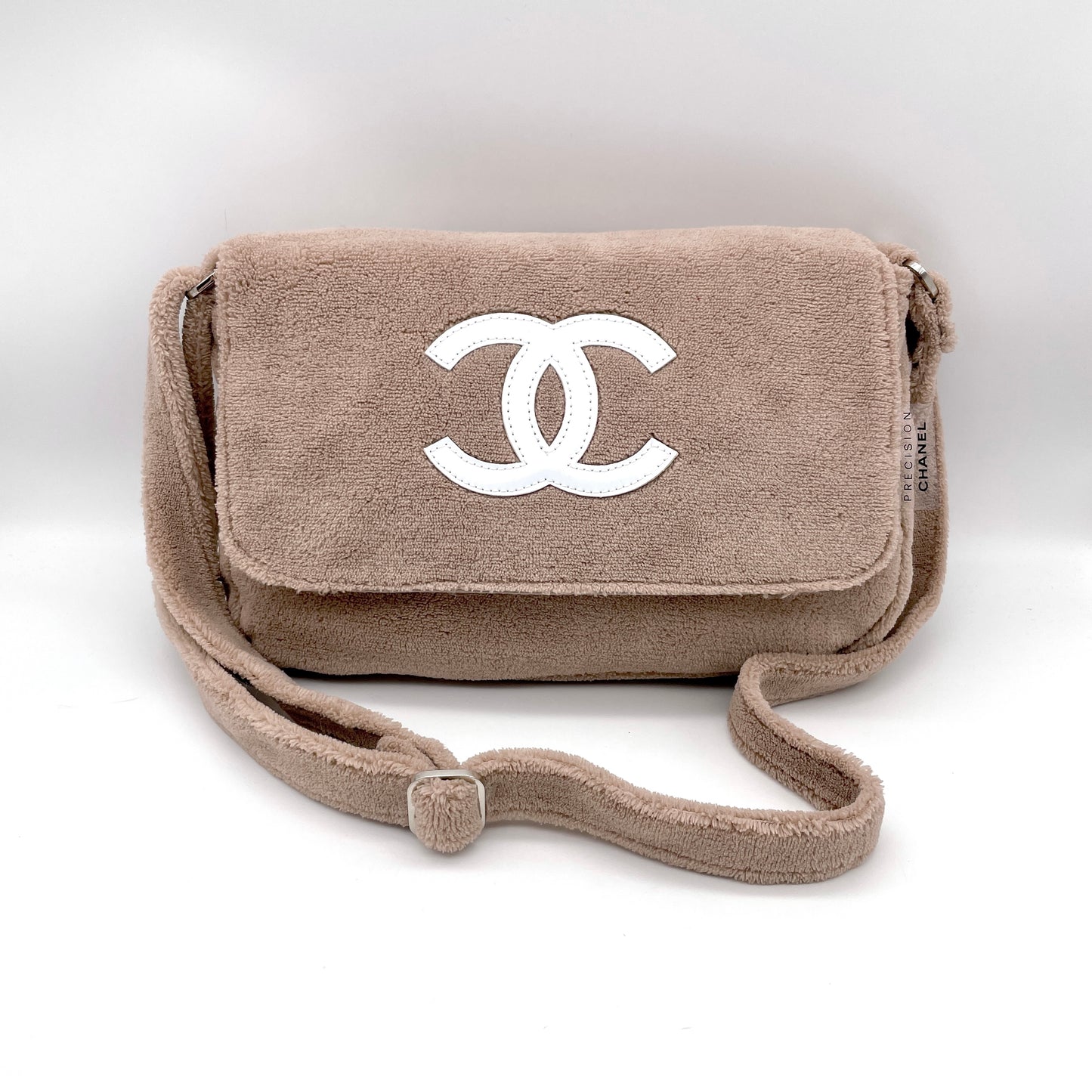 CHANEL Jumbo Coco Mark Pile Novelty Shoulder Bag