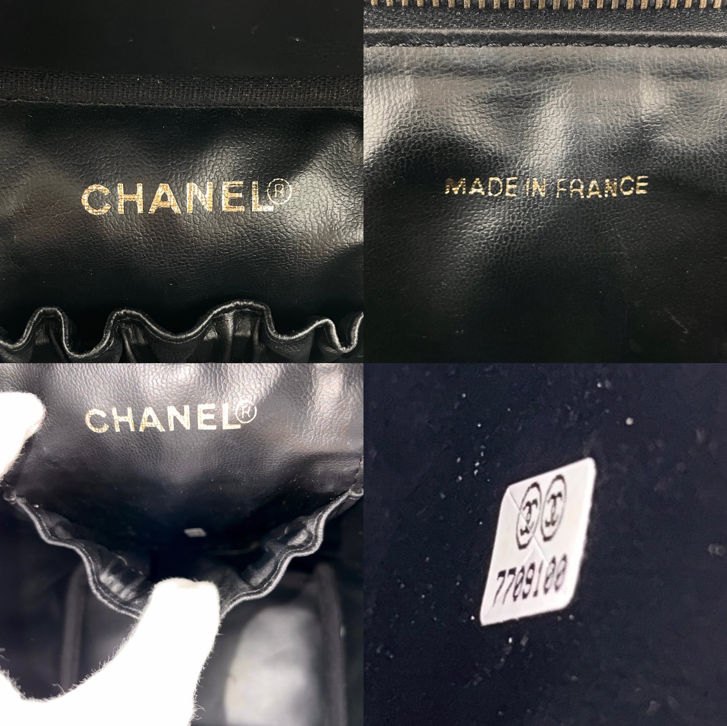 CHANEL ｺｺﾏｰｸ ｷｬﾋﾞｱｽｷﾝ ﾊﾞﾆﾃｨﾊﾞｯｸﾞ