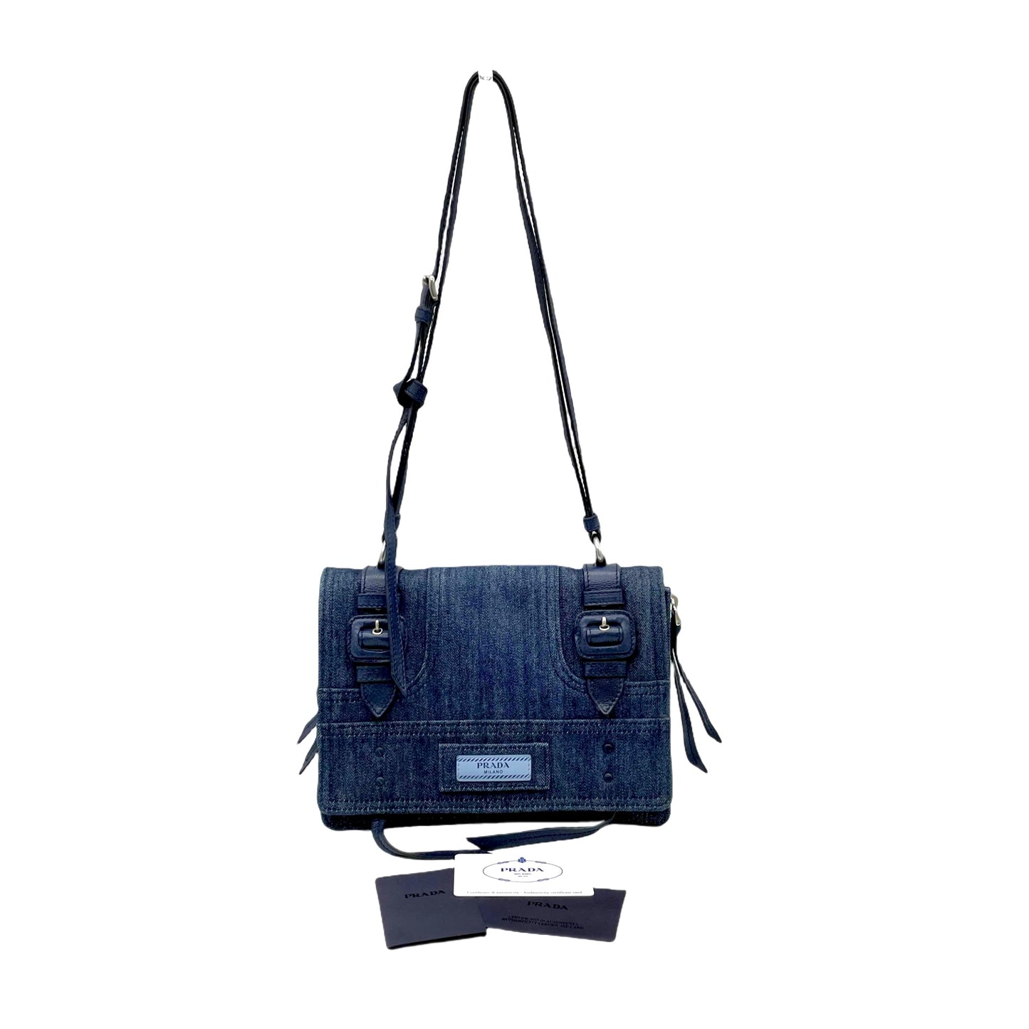 RARE☆☆☆PRADA denim shoulder bag