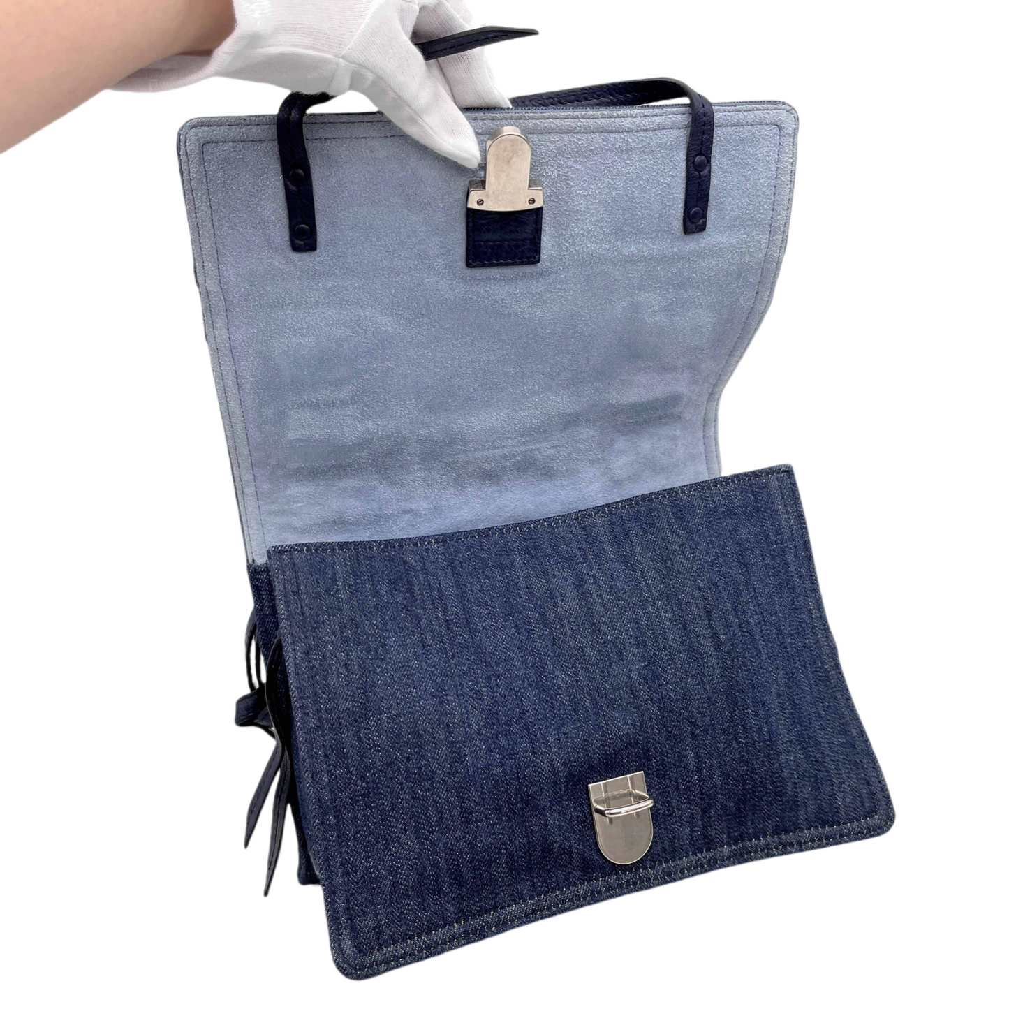 RARE☆☆☆PRADA denim shoulder bag