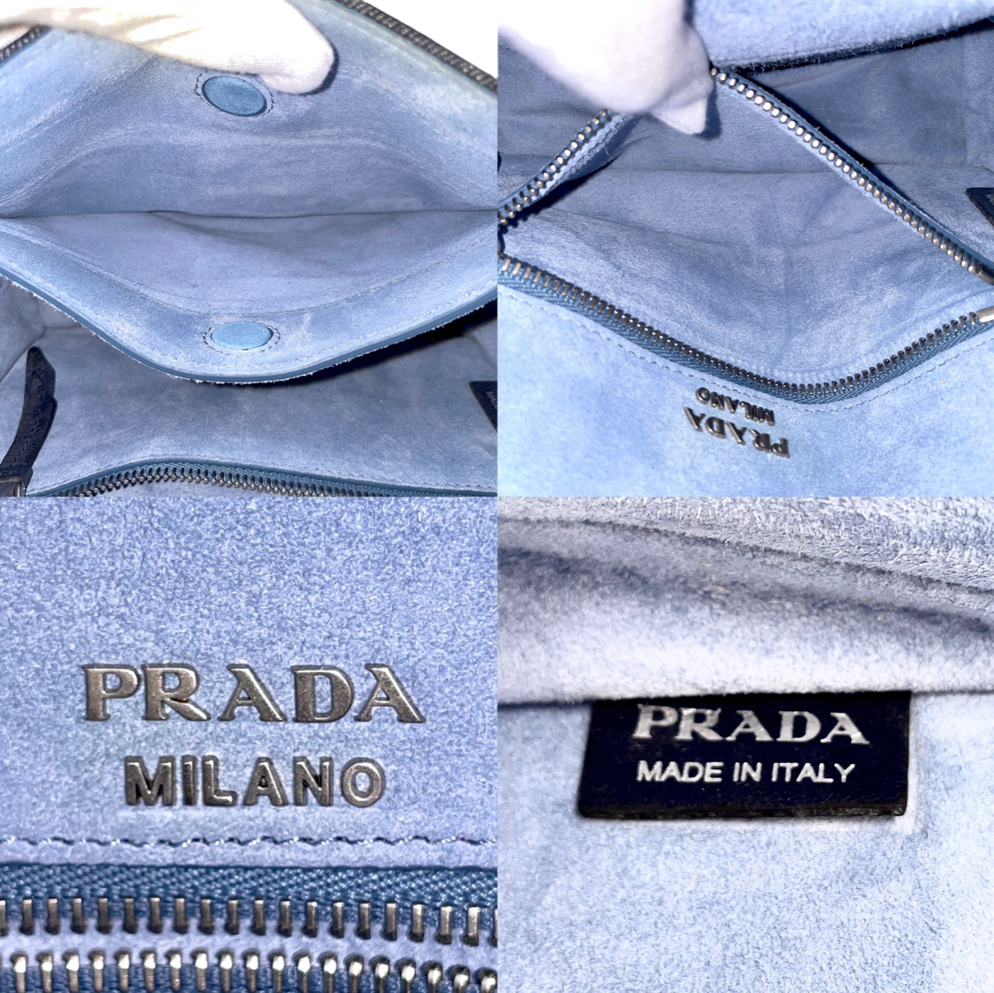 RARE☆☆☆PRADA ﾃﾞﾆﾑ ｼｮﾙﾀﾞｰﾊﾞｯｸﾞ