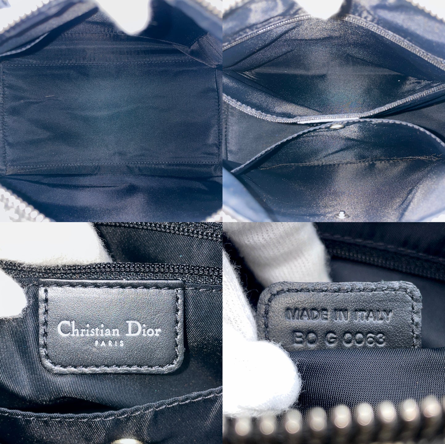 CHRISTIAN DIOR Trotter Boston Handbag