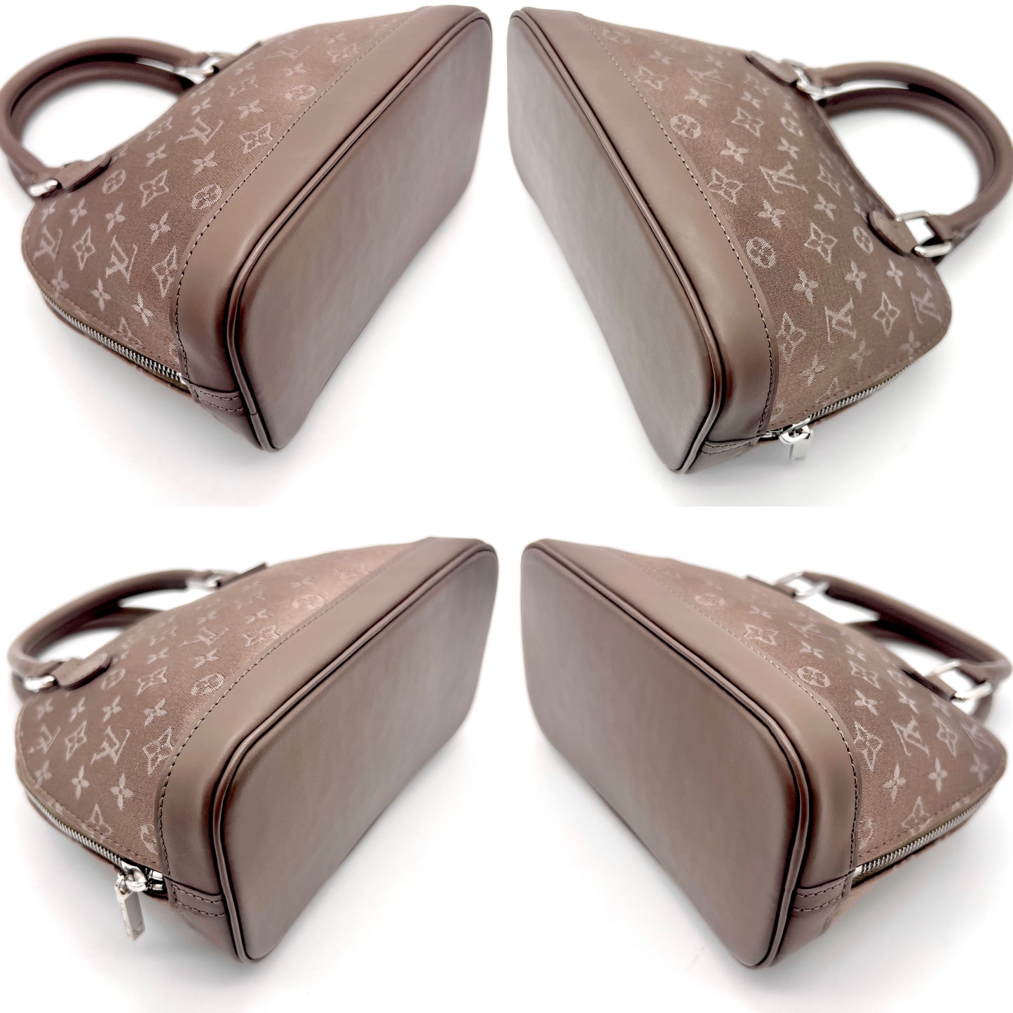 LOUIS VUITTON Monogram Satin Little Alma M92147