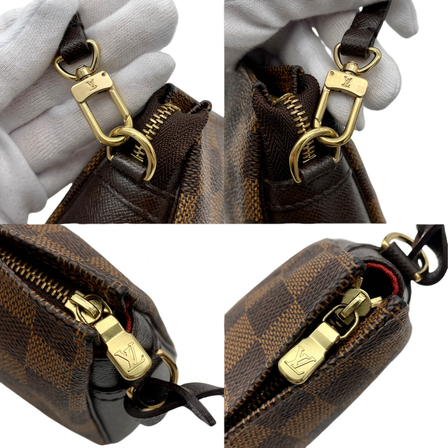 AUTH Pre-owned LOUIS VUITTON Monogram Mini Pochette Accessory M58009