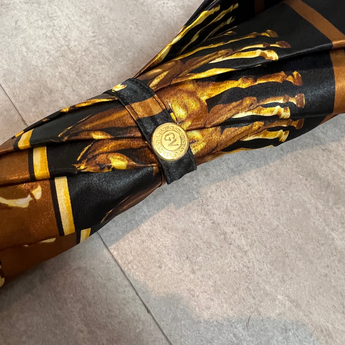 RARE☆☆VERSACE Horse motif umbrella