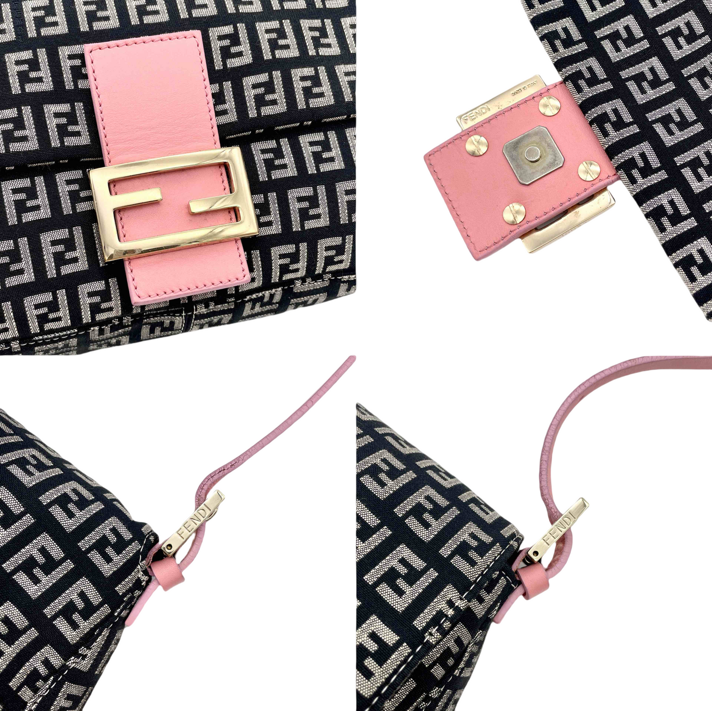 AUTH 二手 FENDI Sukino miniman baget 单肩包