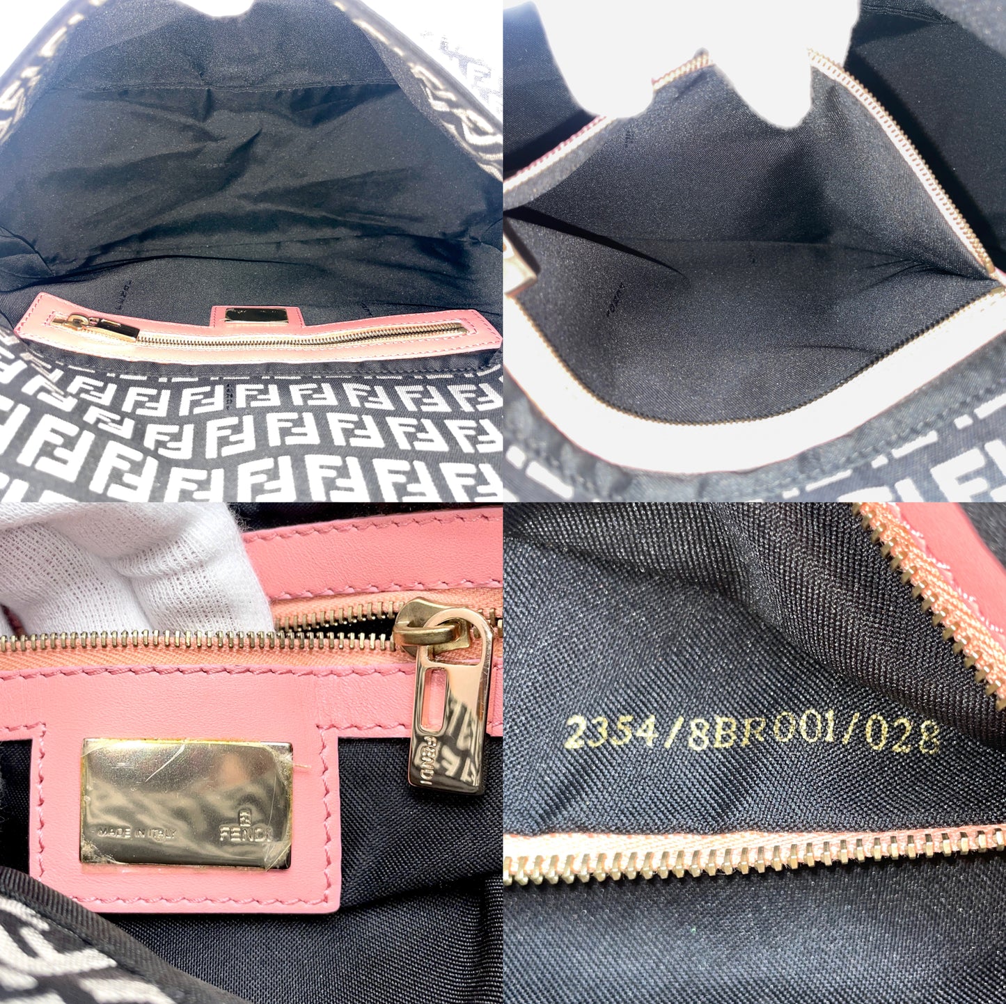 AUTH 二手 FENDI Sukino miniman baget 单肩包