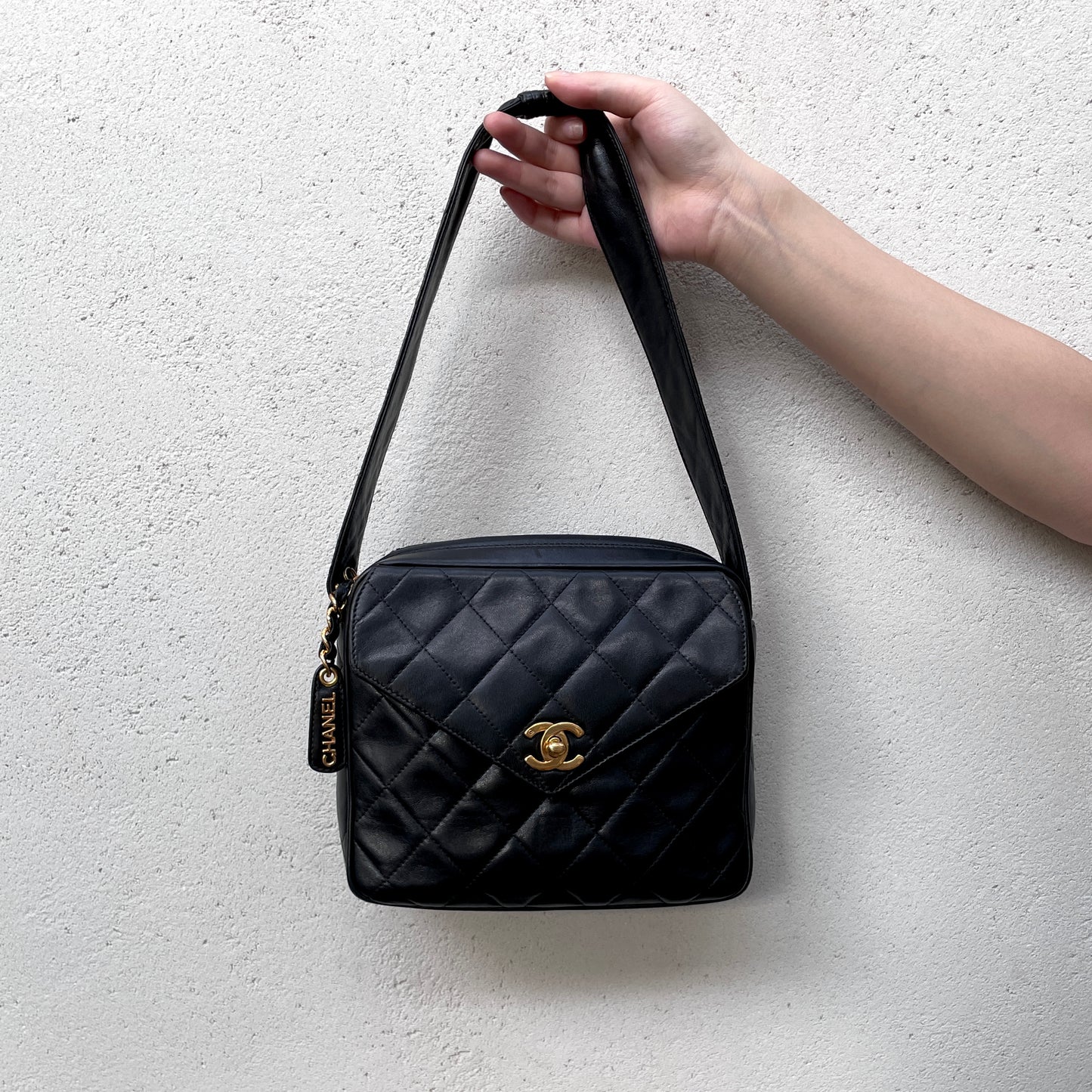 CHANEL ﾏﾄﾗｯｾ ｺｺﾏｰｸﾀｰﾝﾛｯｸ ｼｮﾙﾀﾞｰﾊﾞｯｸﾞ