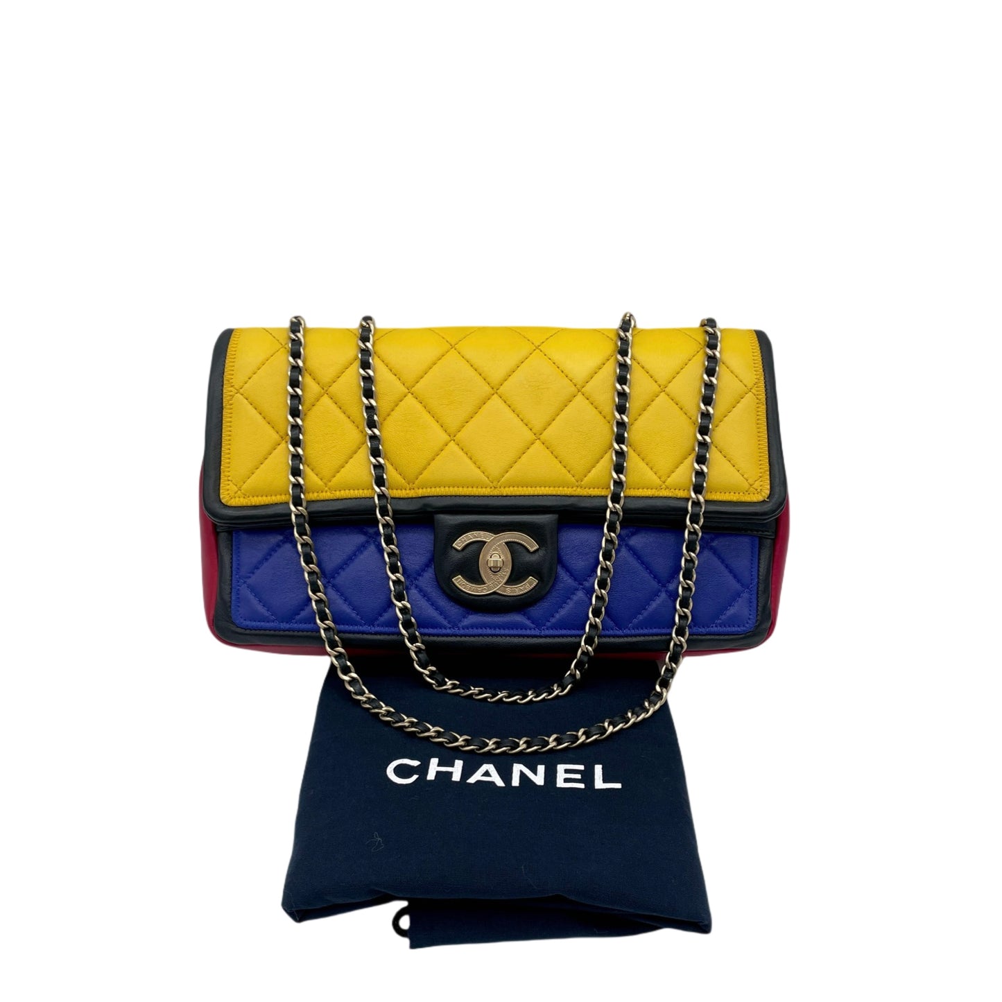 CHANEL ﾏﾄﾗｯｾ Wﾁｪｰﾝｼｮﾙﾀﾞｰ ｼﾝｸﾞﾙｸﾗｼｯｸ ﾌﾗｯﾌﾟ ﾓﾝﾄﾞﾘｱﾝ