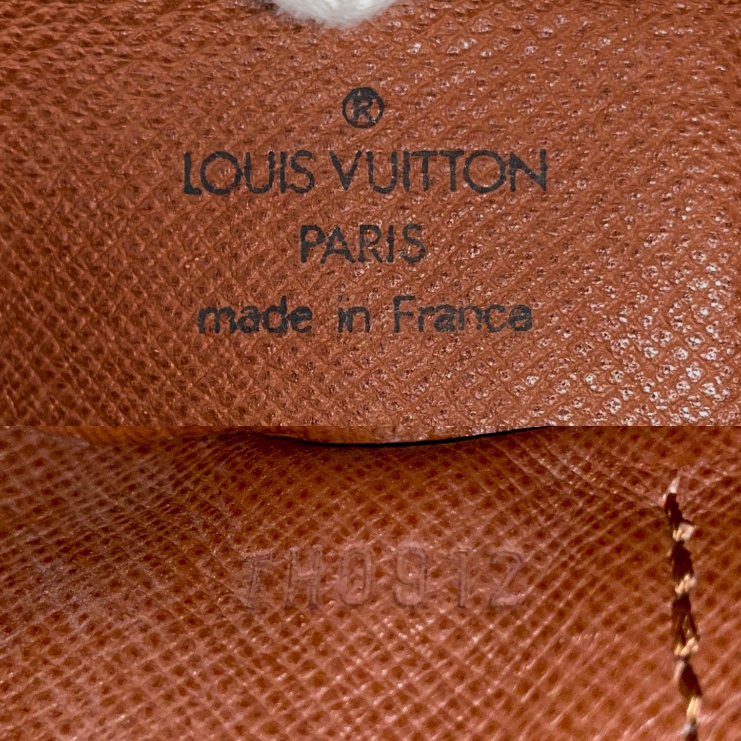 LOUIS VUITTON Monogram PVC & Leather Papillon Handle Bag 26cm M51366 Small Brown/Gold