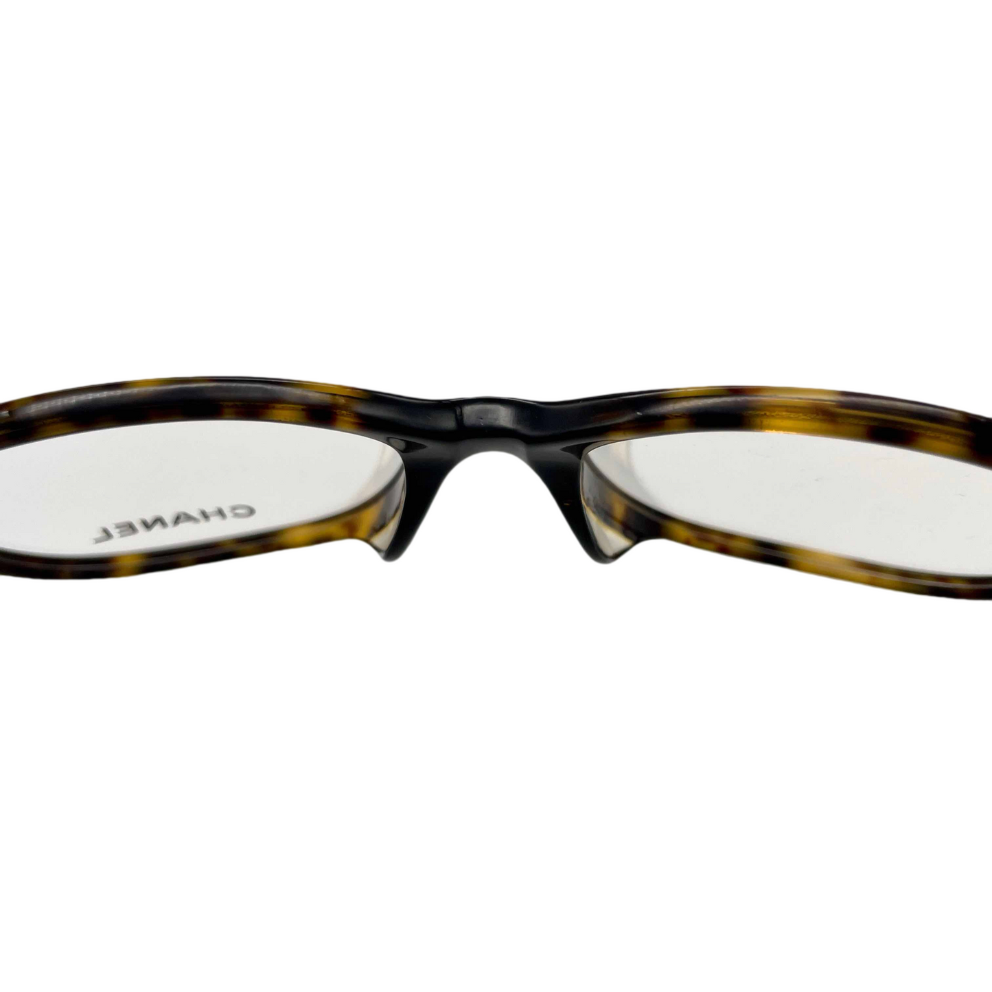 CHANEL CC Icon Tortoise Shell Glasses