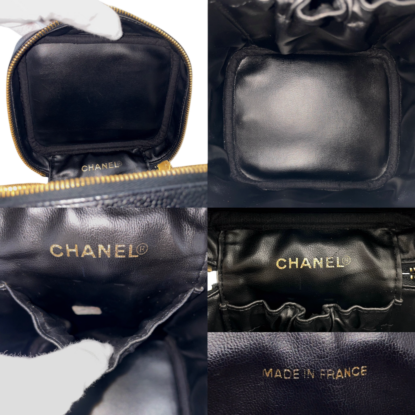 CHANEL Jumbo Coco Mark Vanity Bag