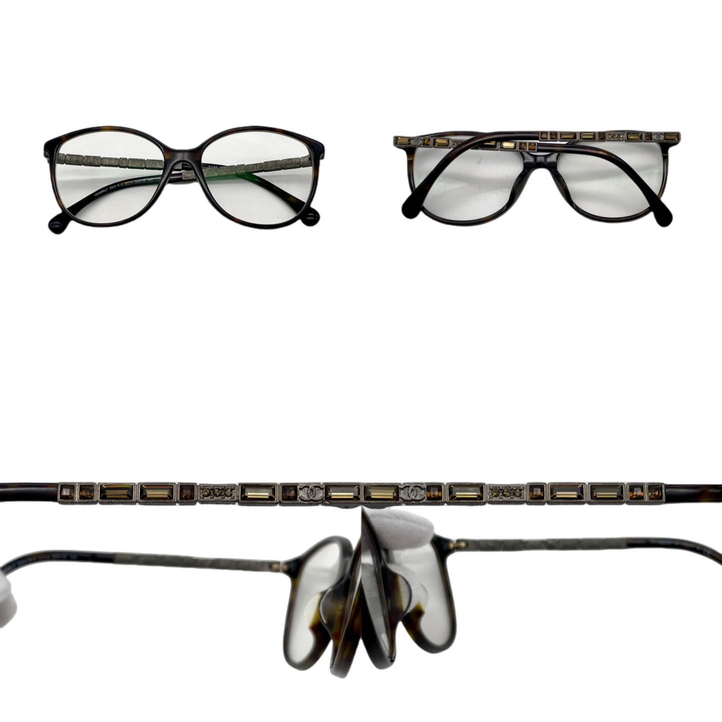 CHANEL CC Icon Vintage Style Glasses