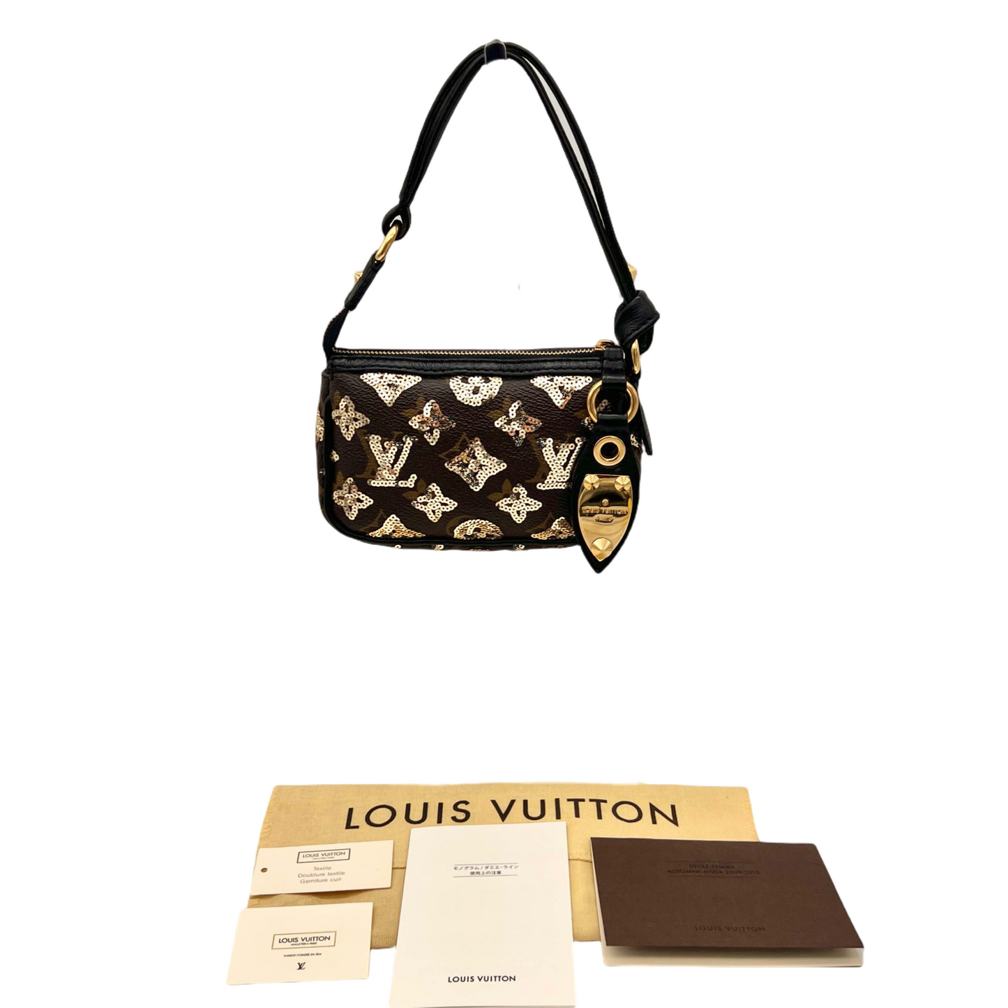 RARE☆☆☆☆LOUIS VUITTON ﾓﾉｸﾞﾗﾑ･ｴｸﾘﾌﾟｽ ﾎﾟｼｪｯﾄ･ｱｸｾｿﾜｰﾙ/2009-10FWｺﾚｸｼｮﾝ M60125