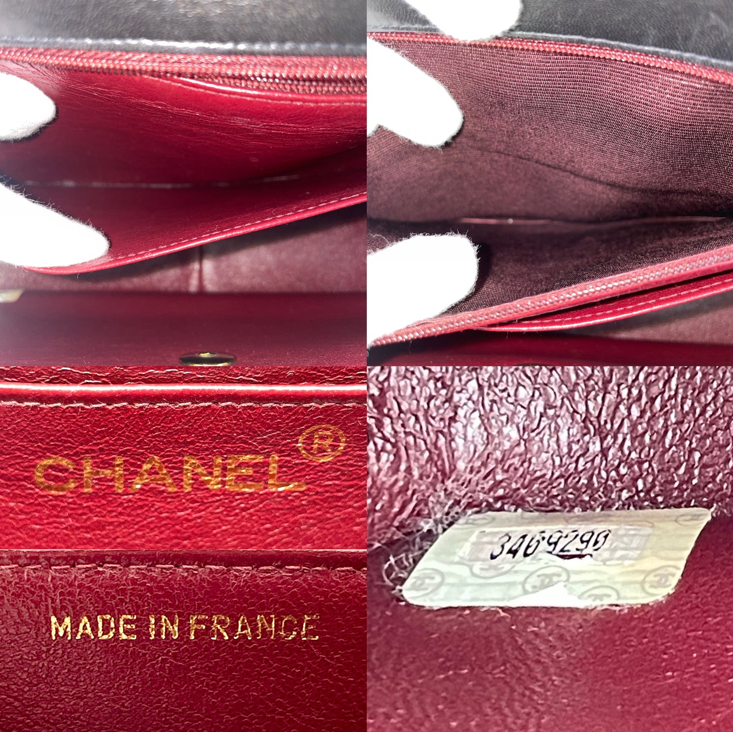 CHANEL Mademoiselle Handbag/Black