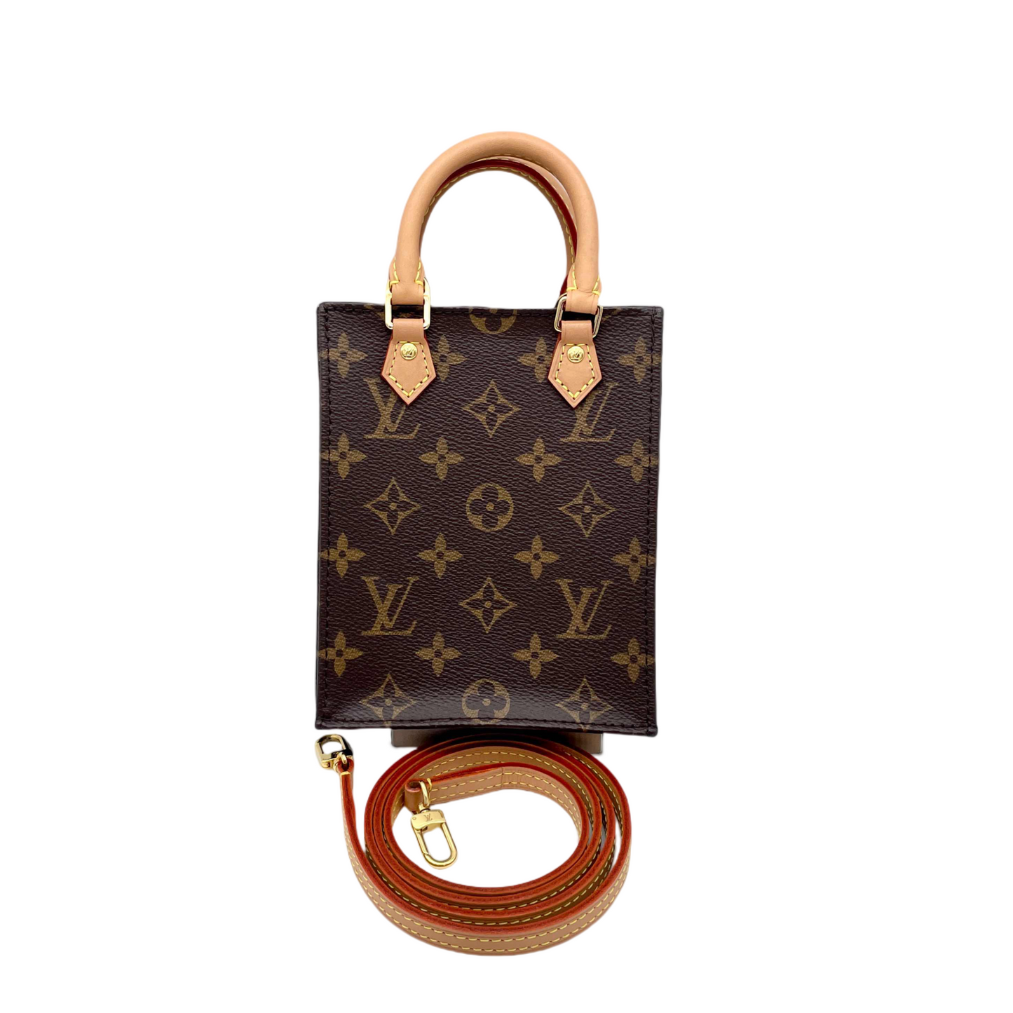 LOUIS VUITTON monogram petite sac puller 未使用商品标价 279,400 M69442