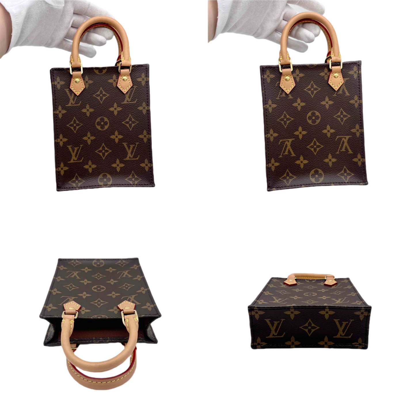 LOUIS VUITTON ﾓﾉｸﾞﾗﾑ ﾌﾟﾃｨｯﾄｻｯｸﾌﾟﾗ 未使用品定価279,400 M69442