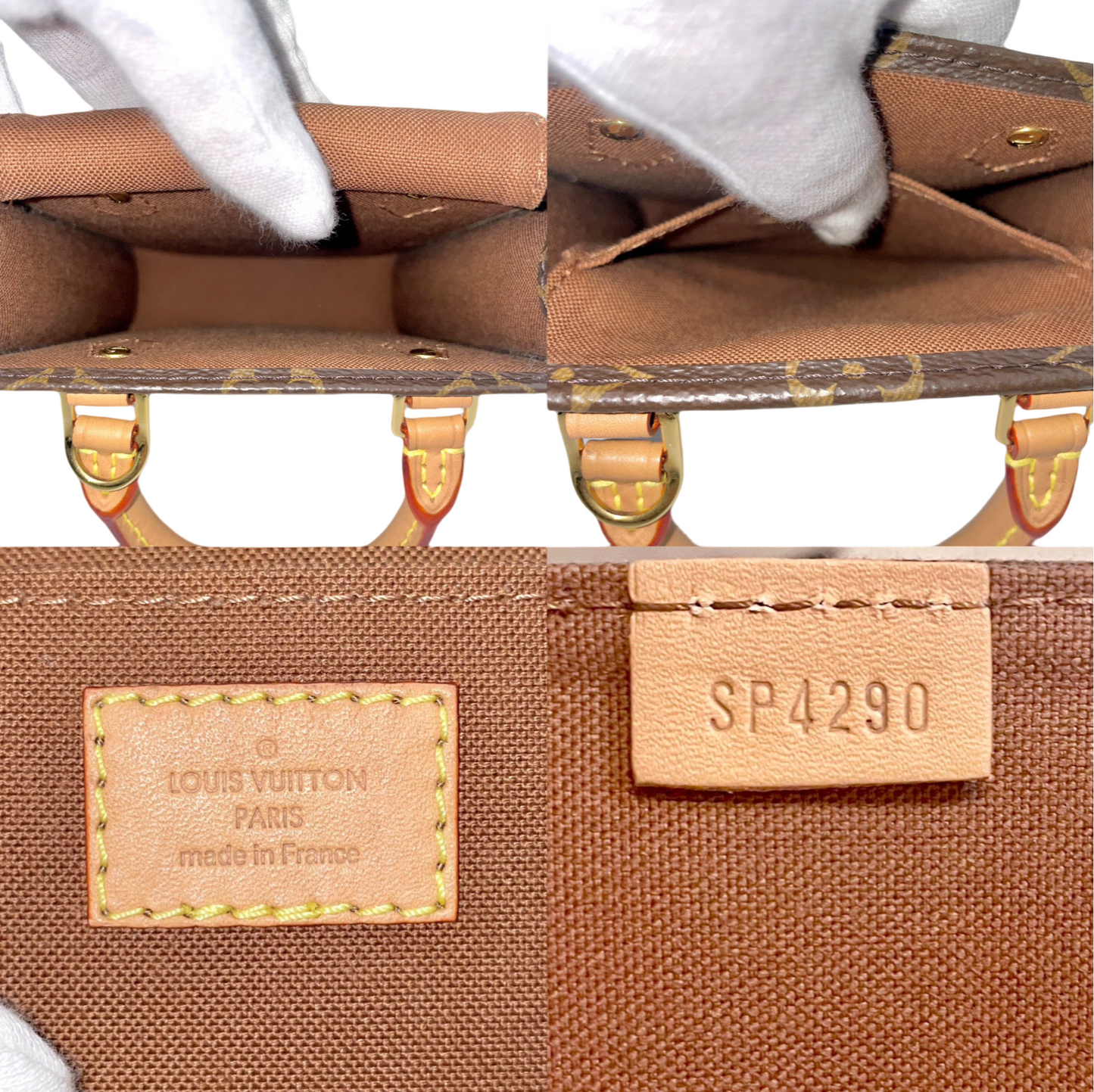 LOUIS VUITTON monogram petite sac puller 未使用商品标价 279,400 M69442