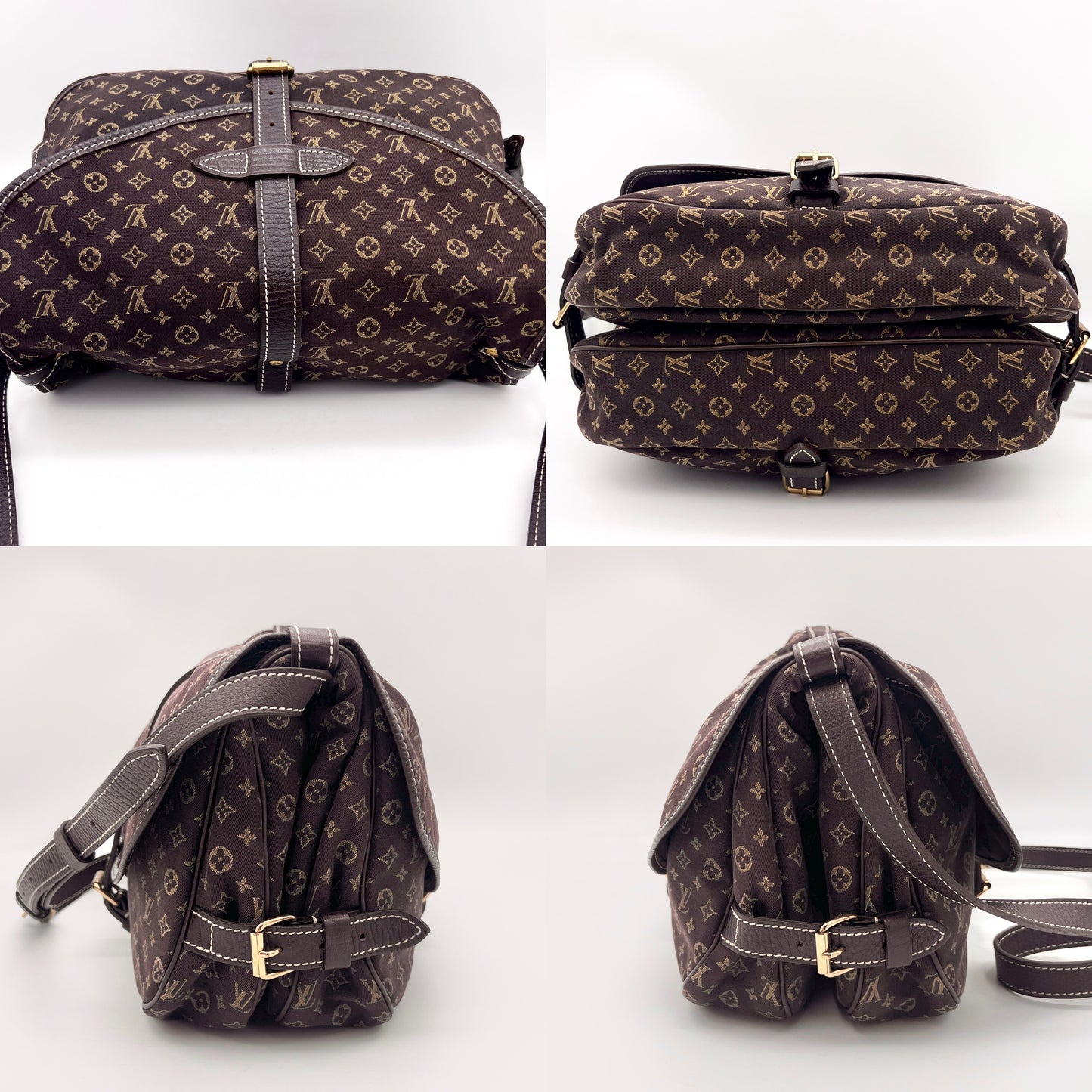 AUTH Pre-owned LOUIS VUITTON ﾓﾉｸﾞﾗﾑ ﾐﾆﾗﾝ ｿﾐｭｰﾙ30 M95227