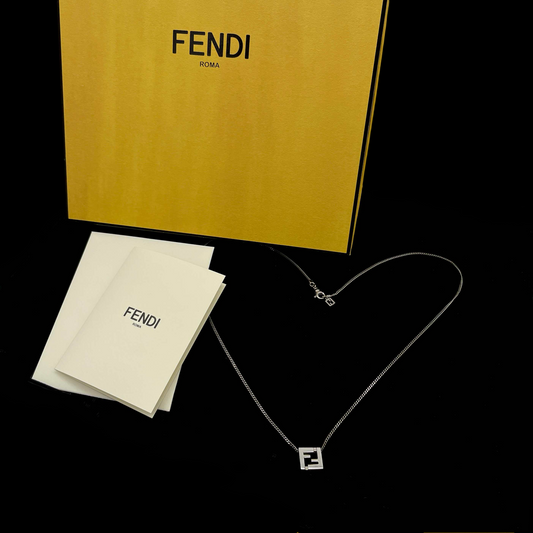 FENDI FF Logo Necklace