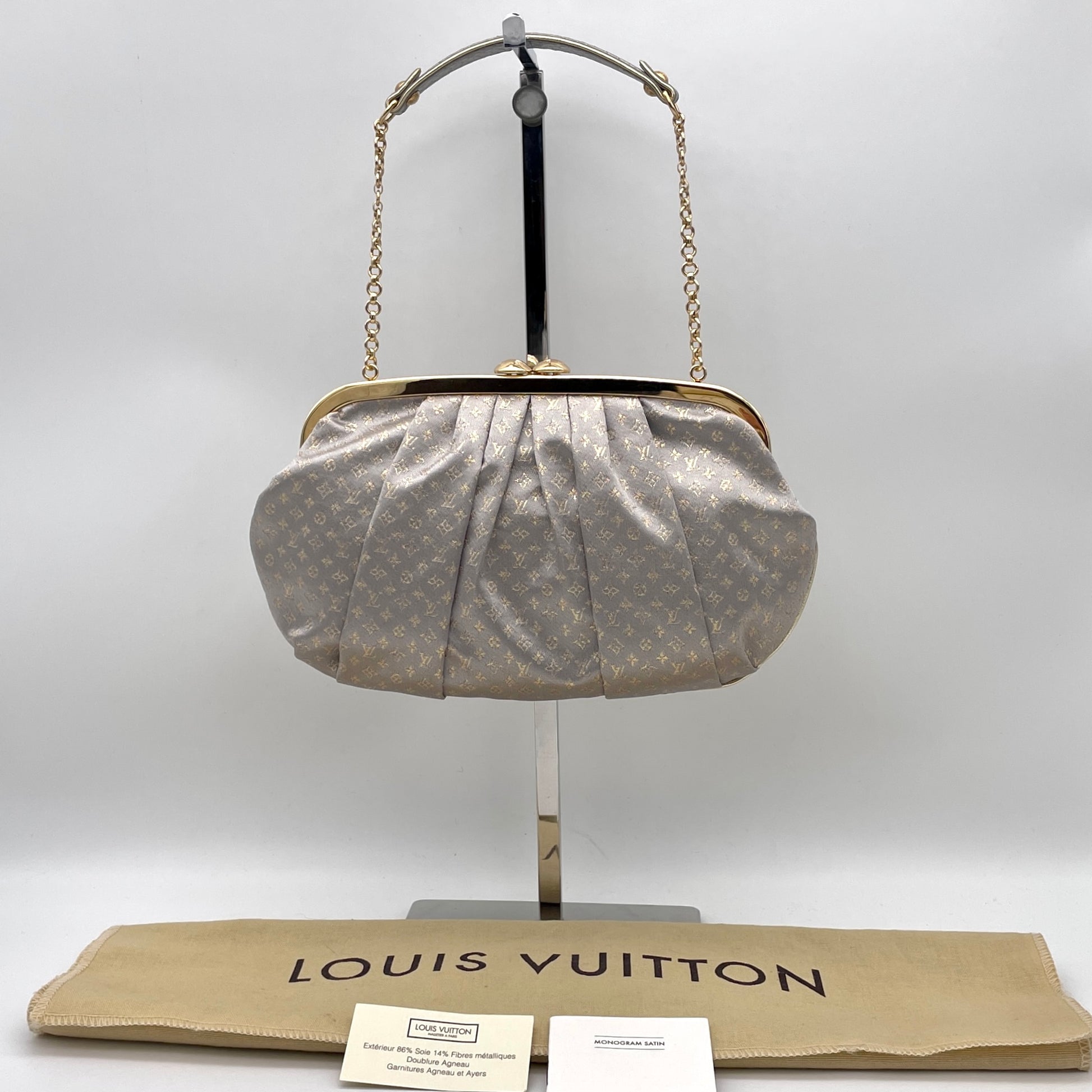 AUTH Pre-owned LOUIS VUITTON Multicolor Lodge GM Noir – Afar Vintage