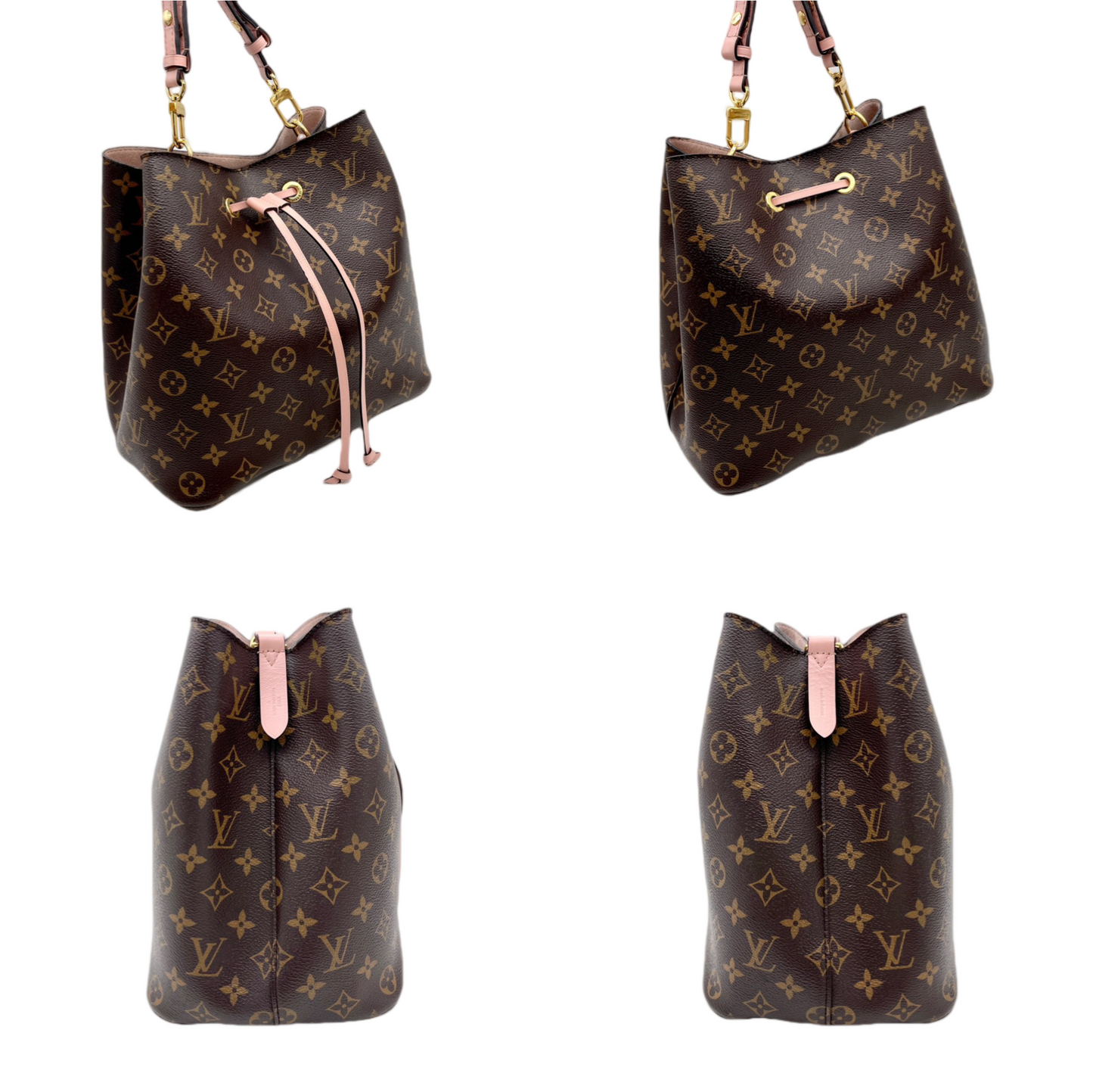 LOUIS VUITTON Monogram Boulogne 30 M51265 Brown