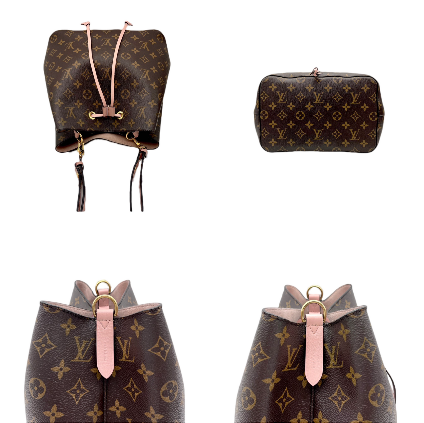 LOUIS VUITTON Monogram Boulogne 30 M51265 Brown