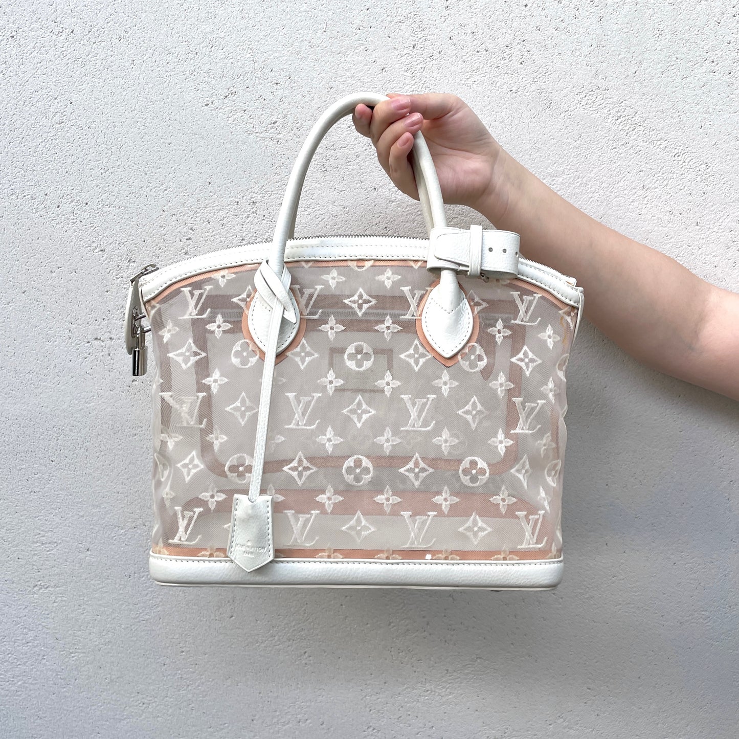 RARE☆☆☆LOUIS VUITTON ﾓﾉｸﾞﾗﾑ･ﾄﾗﾝｽﾍﾟｱﾚﾝｽ ﾛｯｸｲｯﾄ M40699/2012 SS