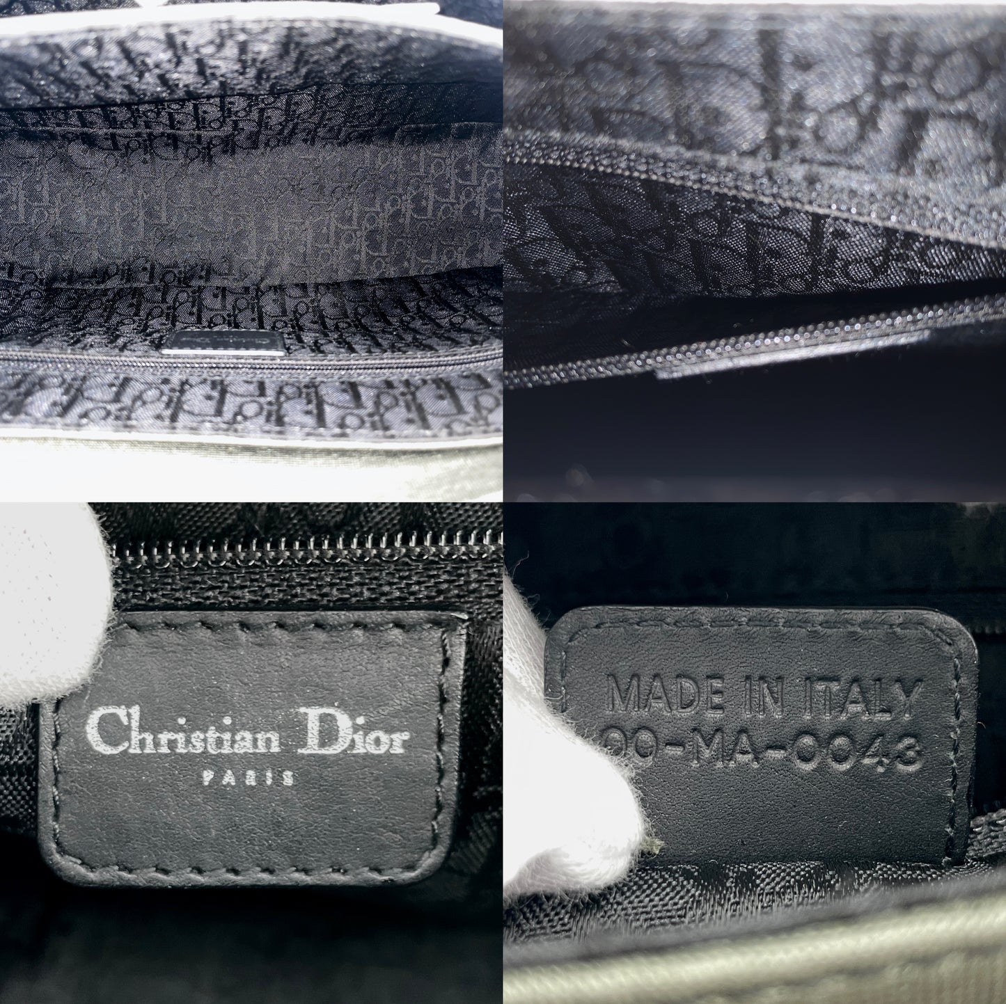 RARE☆☆☆CHRISTIAN DIOR ﾗｲﾝｽﾄｰﾝ ﾁｪｰﾝﾊﾝﾄﾞﾙ 2Way ﾊﾝﾄﾞﾊﾞｯｸﾞ