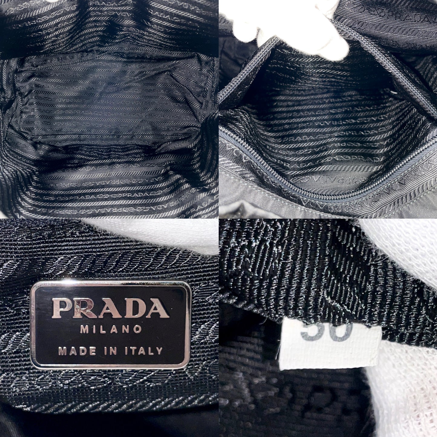 PRADA 三角ﾛｺﾞ ﾘｭｯｸ MM