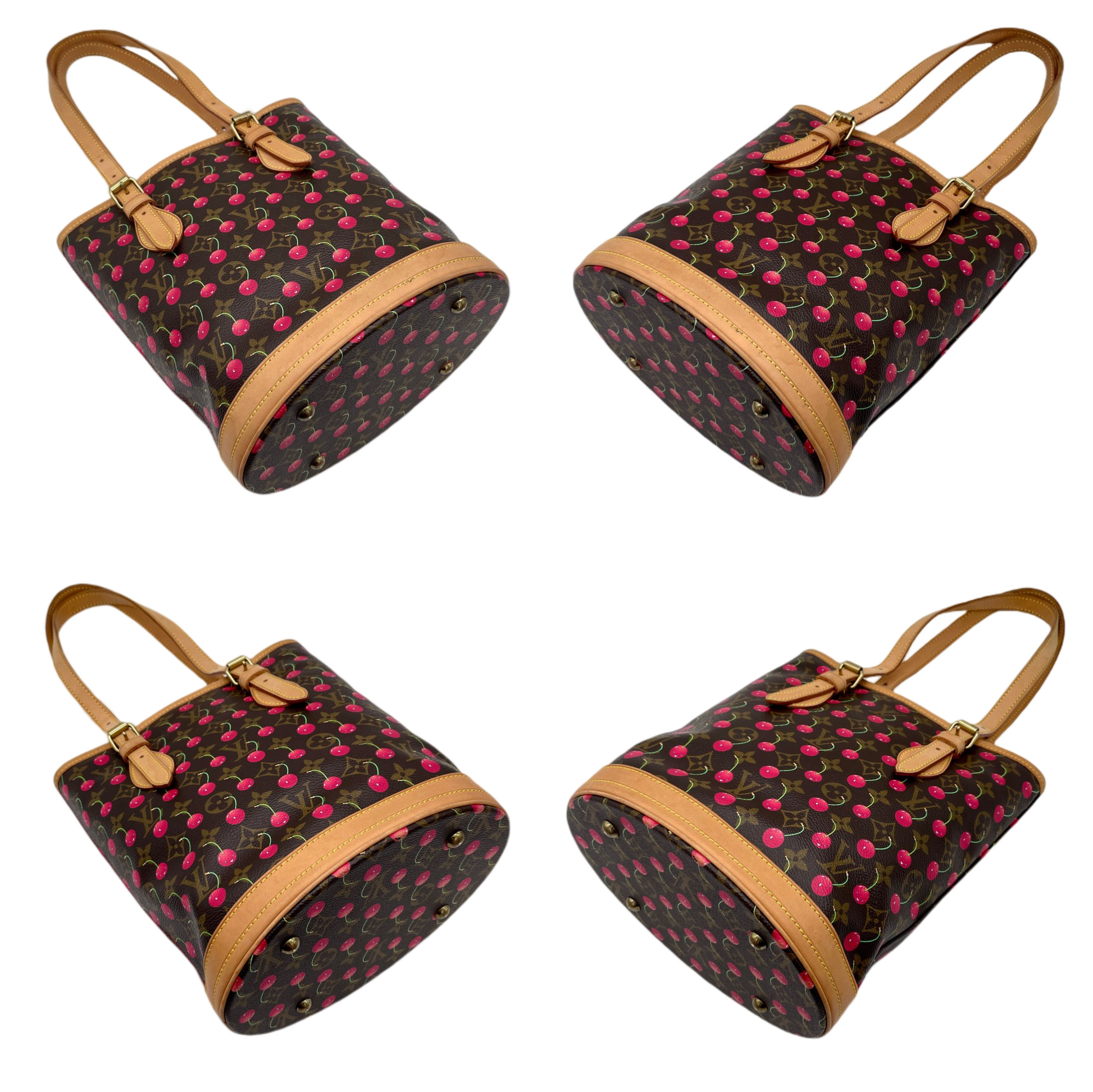RARELOUIS VUITTON Monogram x Takashi Murakami Cherry Cerises Sac RARELOUIS VUITTON Monogram x Takashi Murakami Cherry Cerises Sac