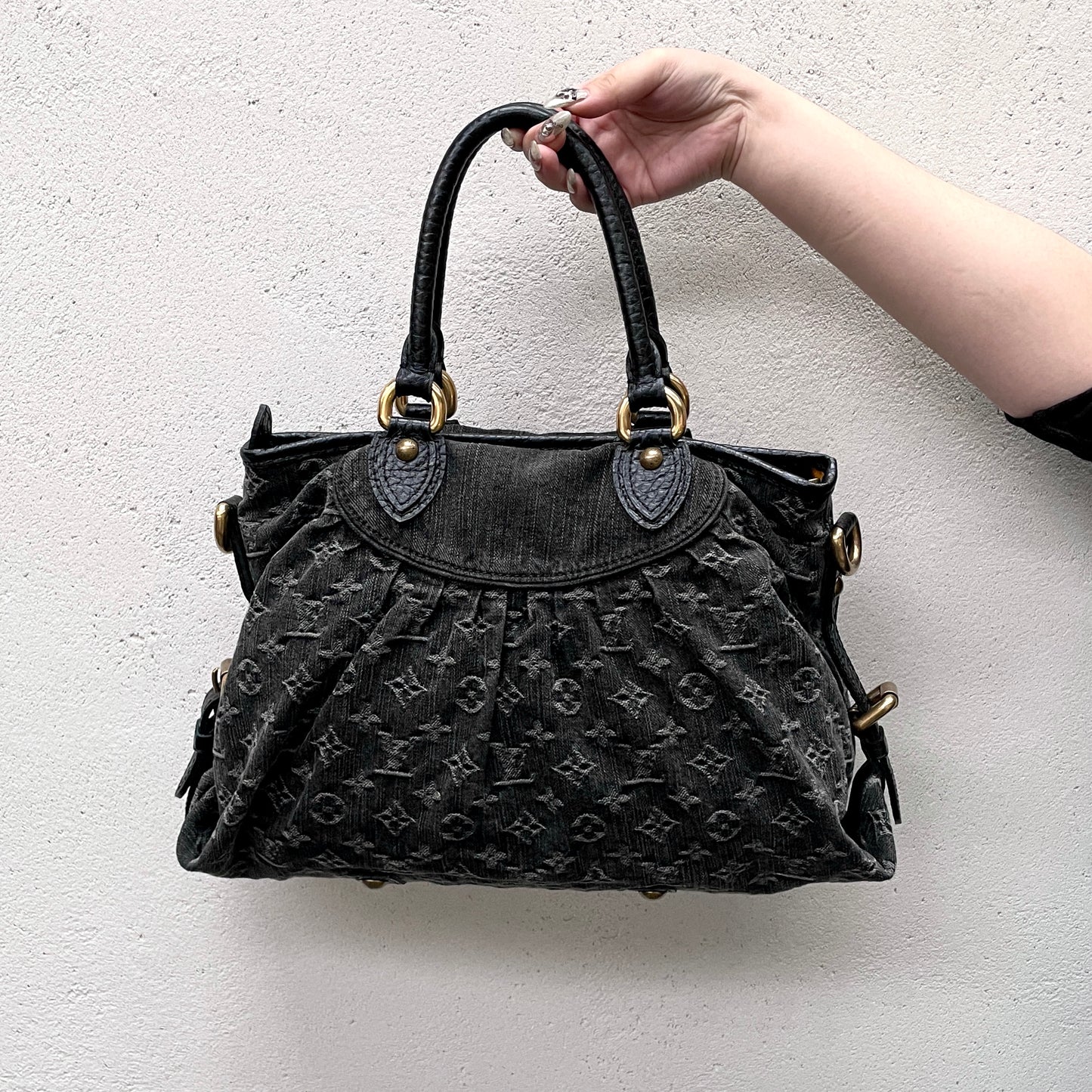 AUTH Pre-owned LOUIS VUITTON ﾓﾉｸﾞﾗﾑ･ﾃﾞﾆﾑ ﾈｵｶﾋﾞｨMM ﾉﾜｰﾙ M95351