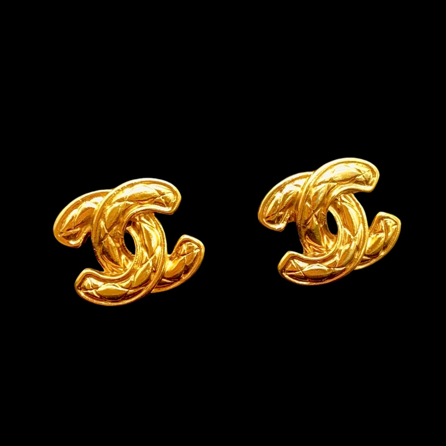 Afar Vintage Pre-owned CHANEL Cocommark Hanging Earring